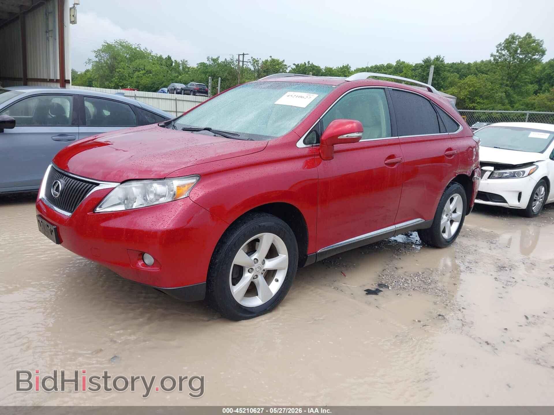 2010 LEXUS RX 350 - VIN: 2T2BK1BA3AC023242 - Фото 2