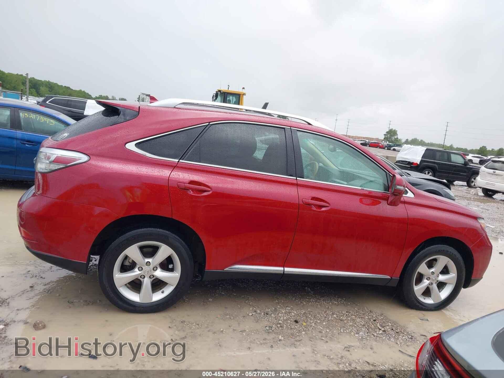 2010 LEXUS RX 350 - VIN: 2T2BK1BA3AC023242 - Фото 13