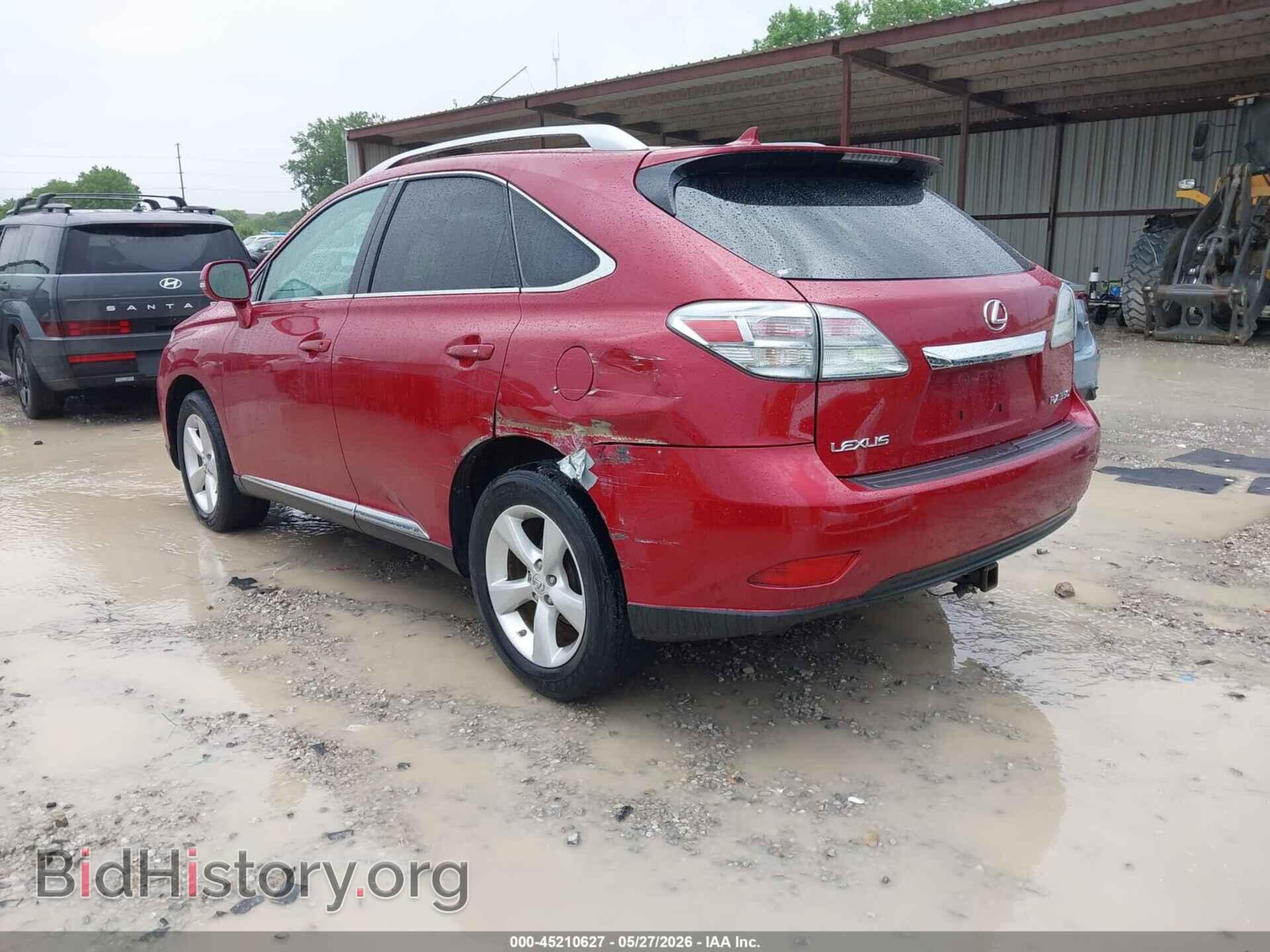 2010 LEXUS RX 350 - VIN: 2T2BK1BA3AC023242 - Фото 3