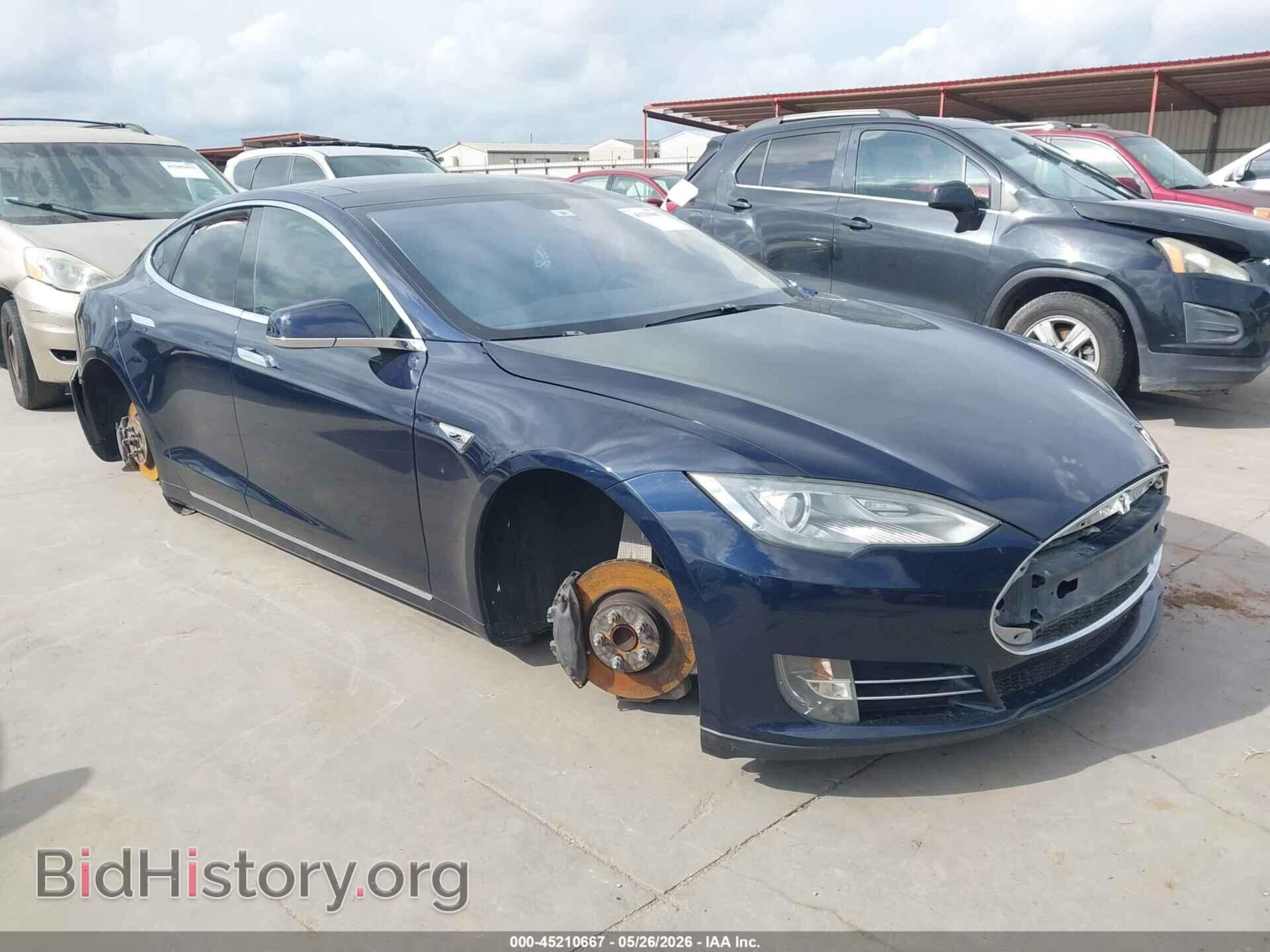 Фотография 5YJSA1S10EFP43493 - TESLA MODEL S 2014
