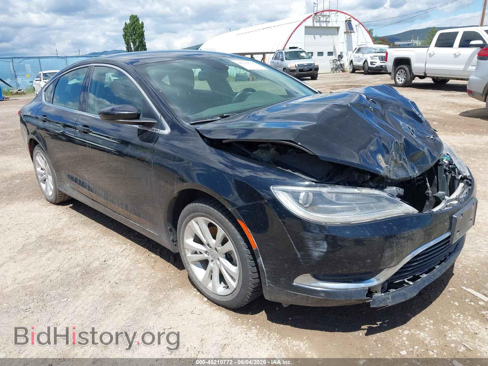 Photo 1C3CCCAB2FN663222 - CHRYSLER 200 2015