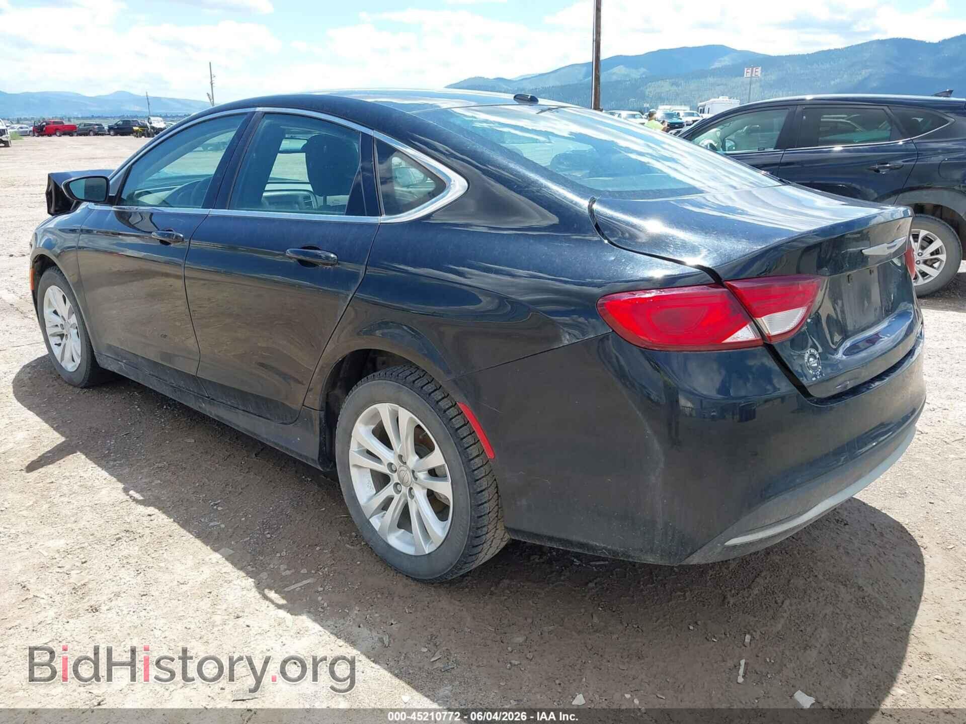 2015 CHRYSLER 200 - VIN: 1C3CCCAB2FN663222 - Фото 3