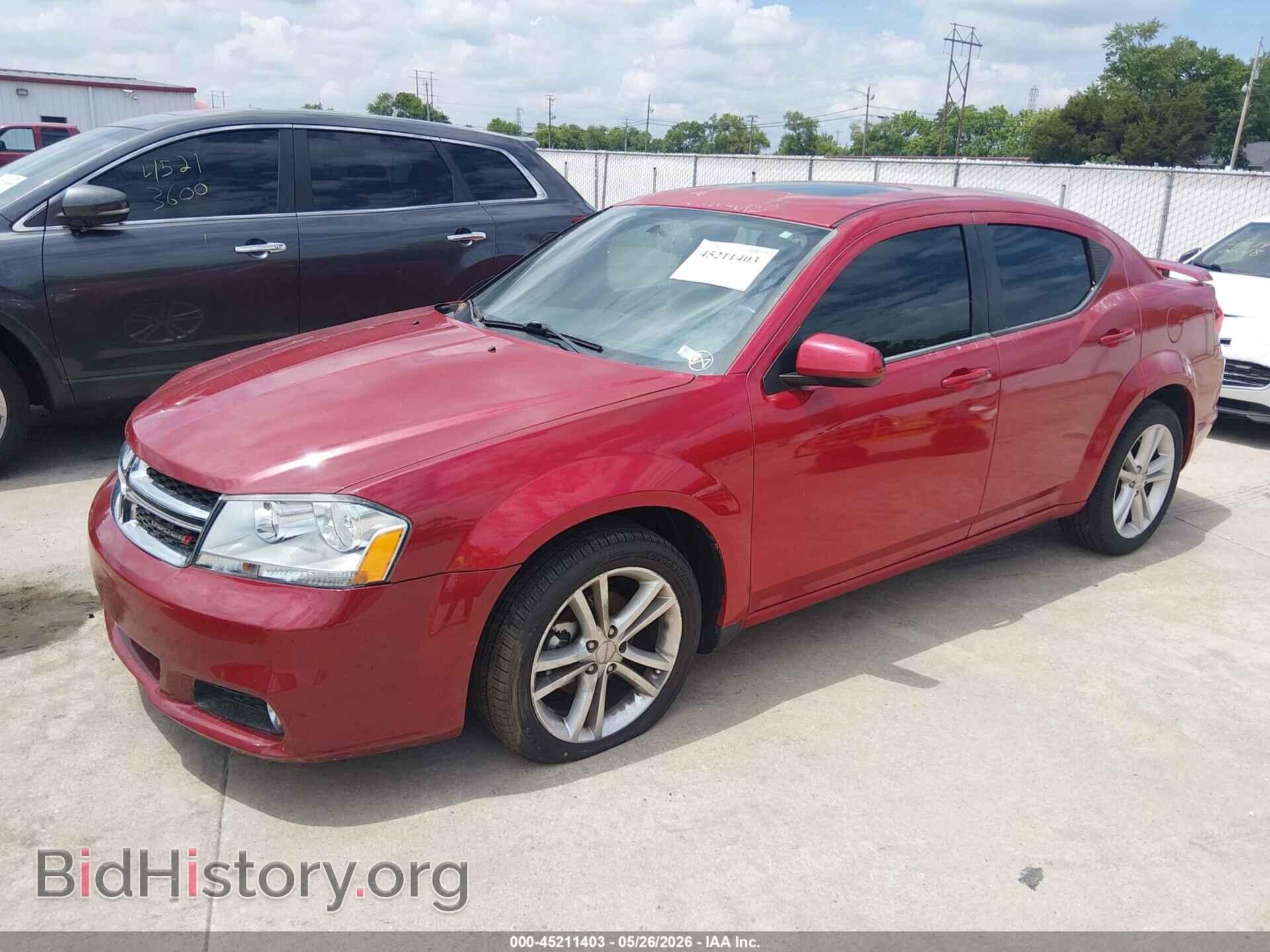 2011 DODGE AVENGER - VIN: 1B3BD1FGXBN524416 - Фото 2