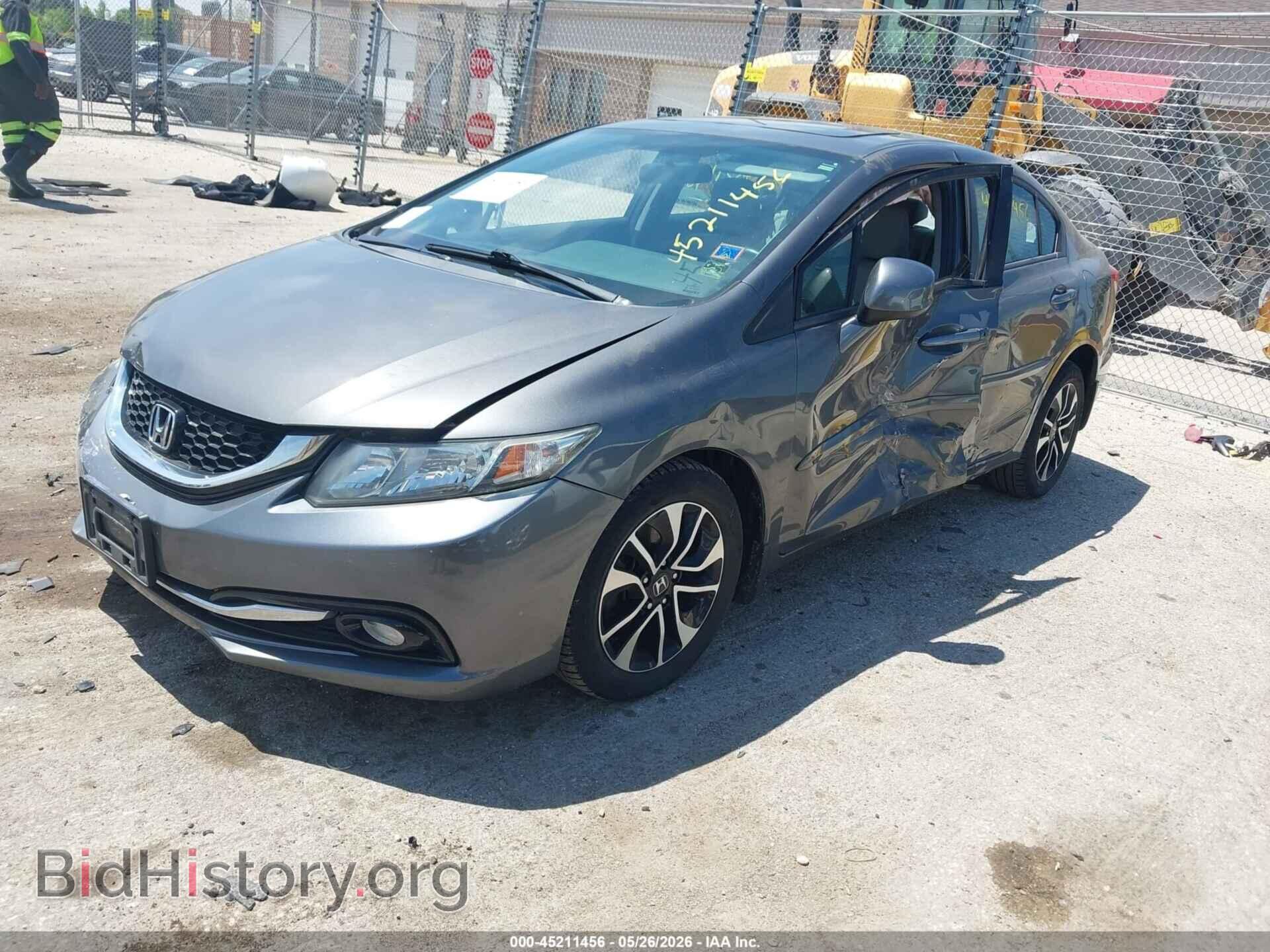 2013 HONDA CIVIC - VIN: 2HGFB2F97DH520236 - Фото 2