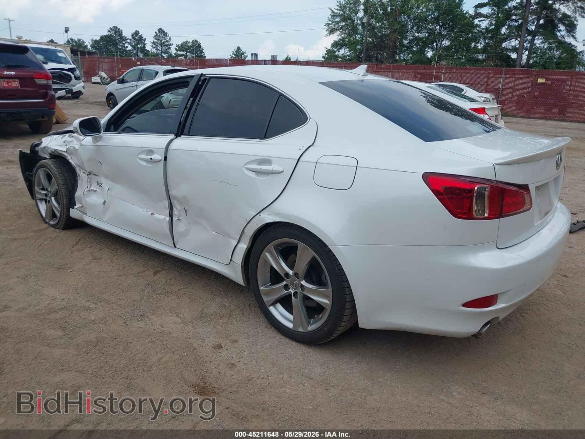 2012 LEXUS IS 350 - VIN: JTHBE5C28C5031104 - Photo 3