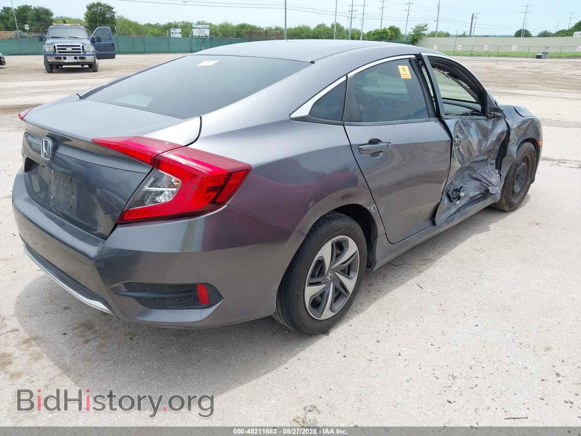 2019 HONDA CIVIC - VIN: 19XFC2F65KE009568 - Фото 4