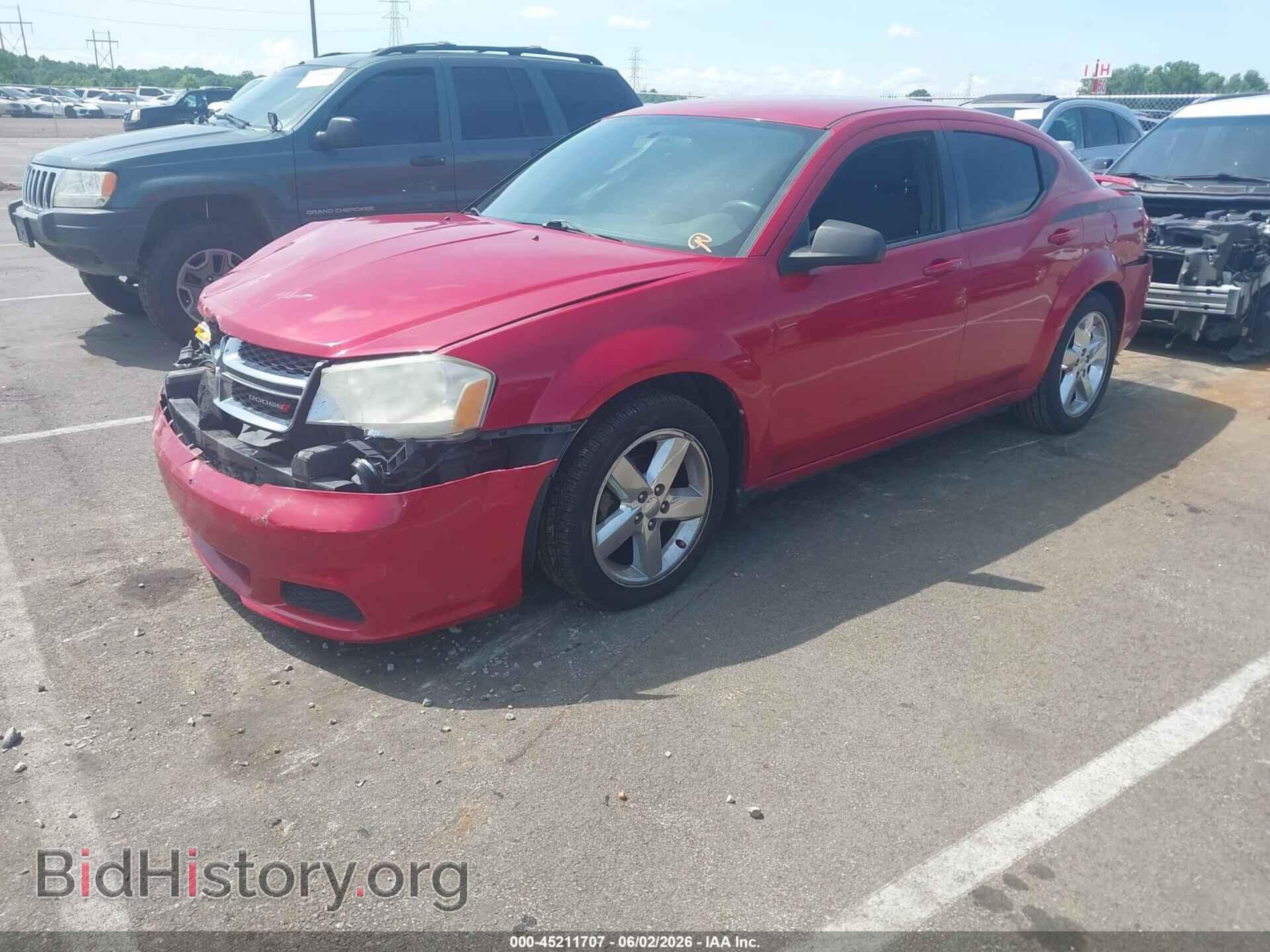 2013 DODGE AVENGER - VIN: 1C3CDZAB7DN583508 - Фото 2