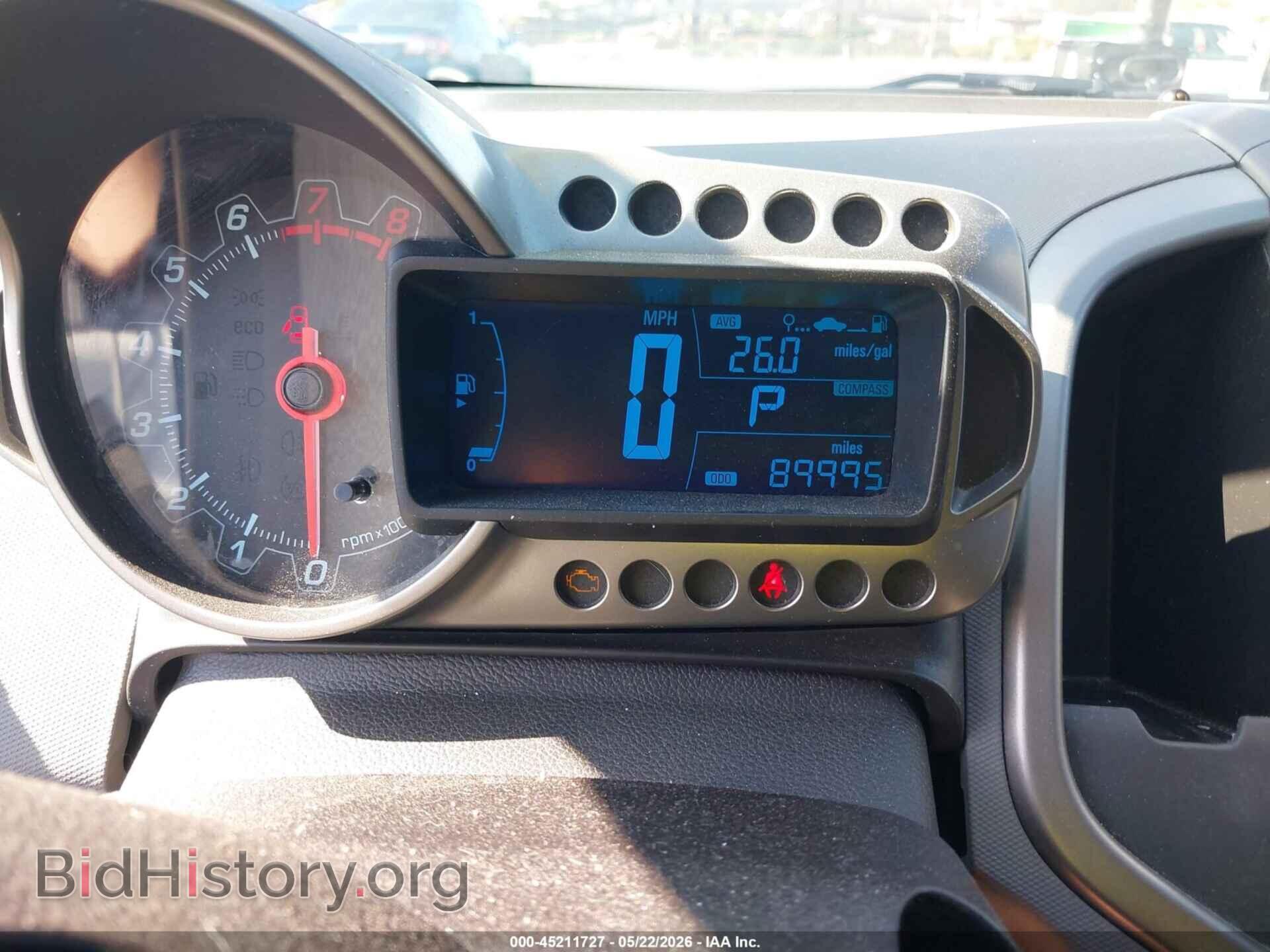 2012 CHEVROLET SONIC - VIN: 1G1JC5SH3C4222761 - Фото 7