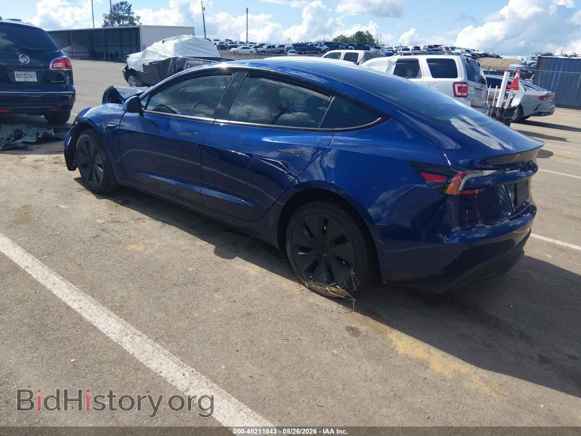 2025 TESLA MODEL 3 - VIN: 5YJ3E1EA7SF971619 - Фото 3