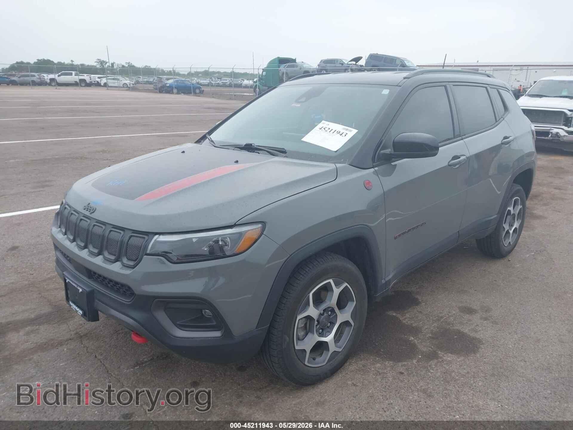2022 JEEP COMPASS - VIN: 3C4NJDDB0NT198708 - Фото 2