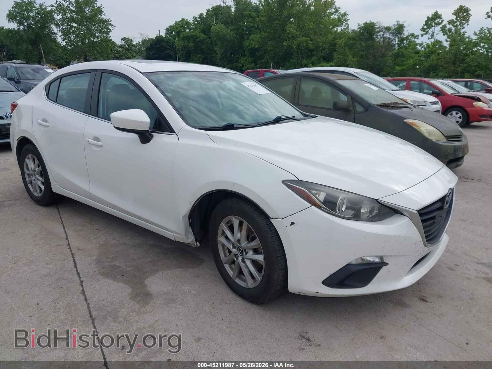 Photo JM1BM1V77E1130593 - MAZDA MAZDA3 2014