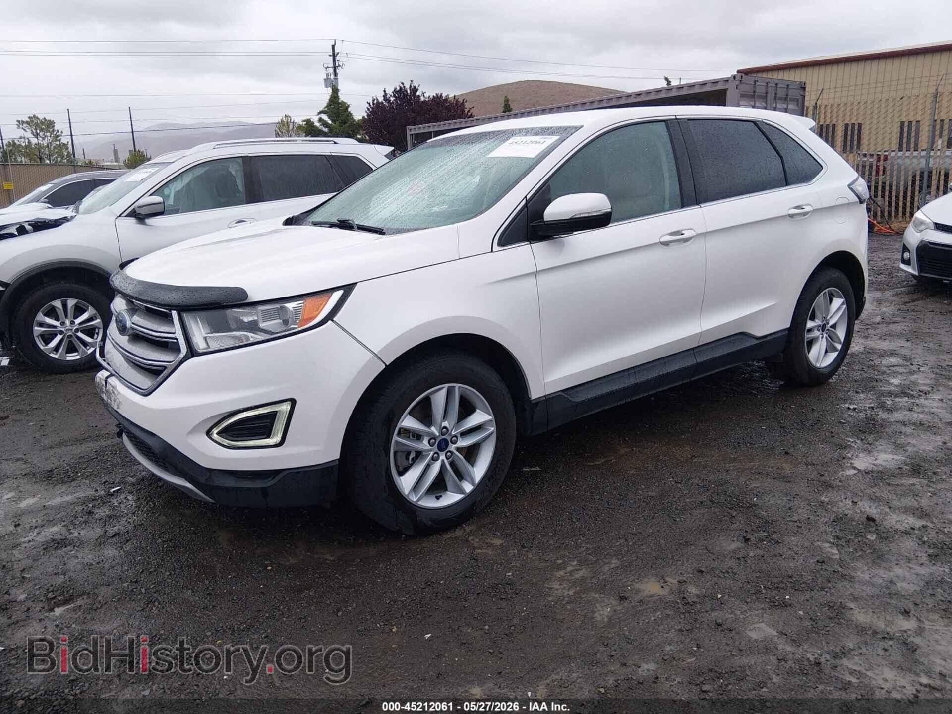 2015 FORD EDGE - VIN: 2FMTK4J96FBB74427 - Фото 2