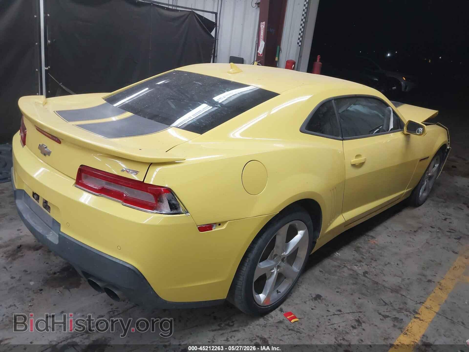 2014 CHEVROLET CAMARO - VIN: 2G1FC1E30E9214664 - Фото 4