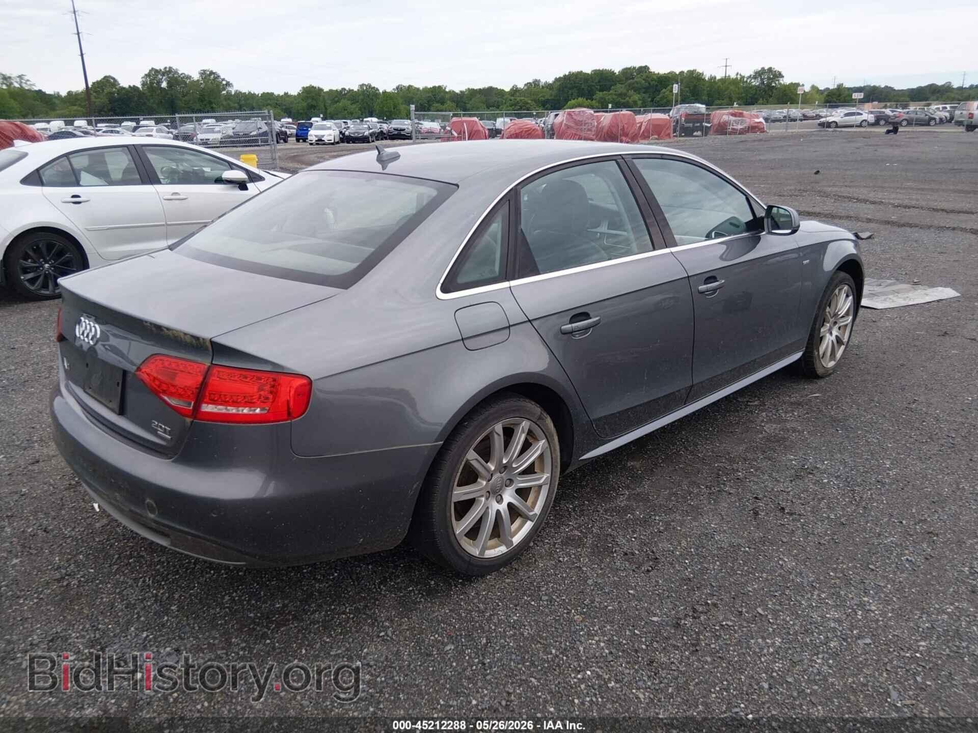 2012 AUDI A4 - VIN: WAUFFAFL4CN004623 - Фото 4
