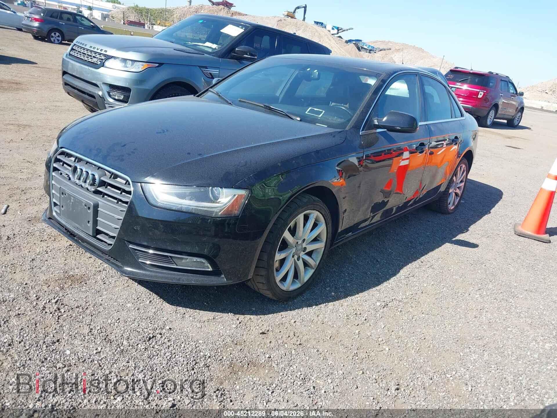 2013 AUDI A4 - VIN: WAUFFAFL7DN022308 - Фото 2