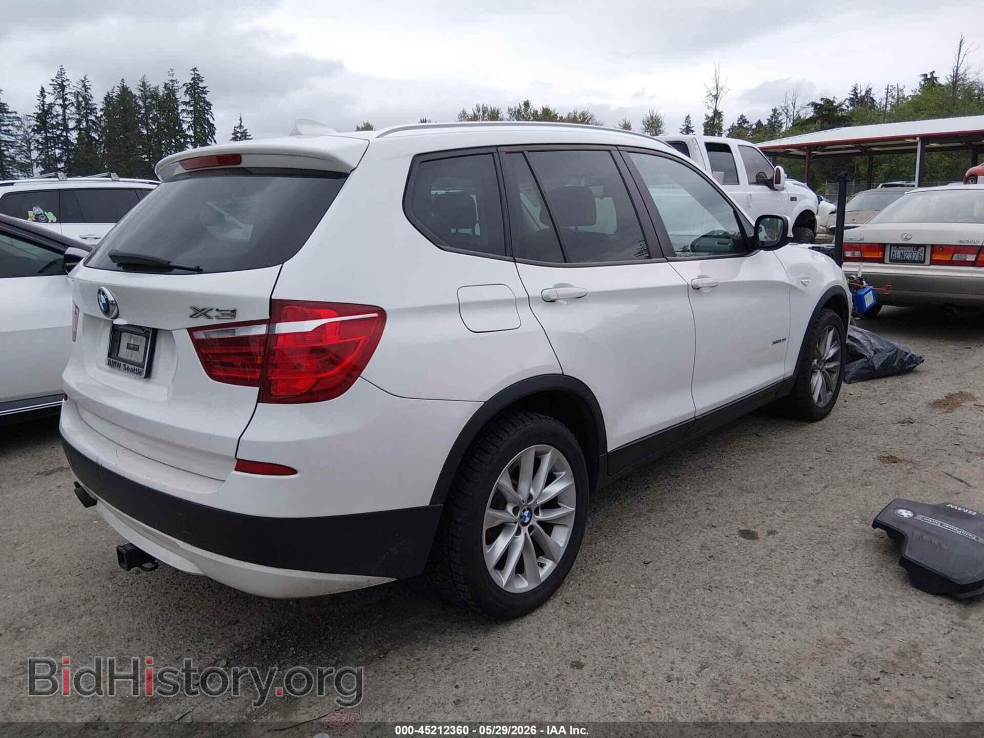 2013 BMW X3 - VIN: 5UXWX9C52D0A24695 - Фото 4