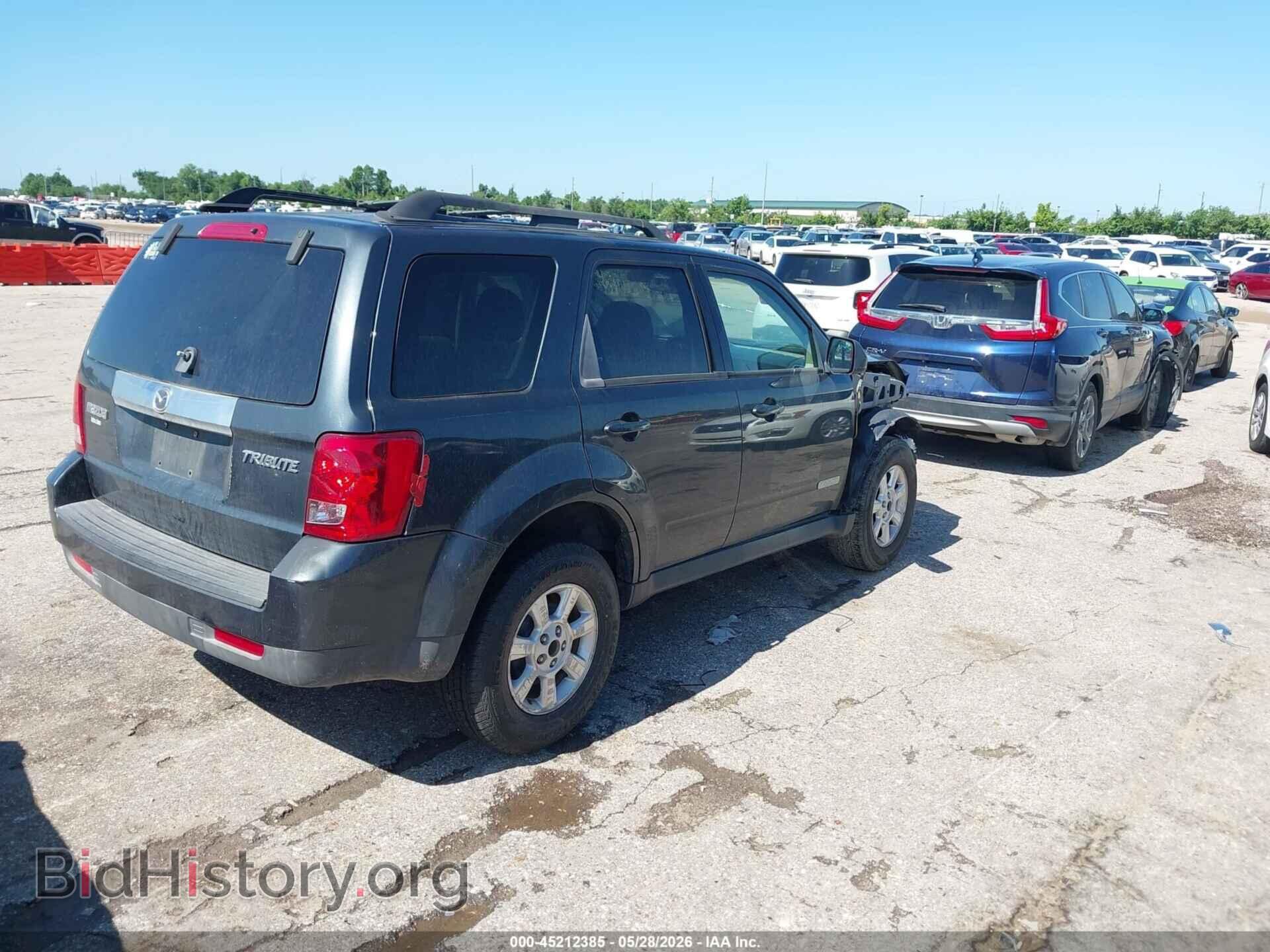 2008 MAZDA TRIBUTE - VIN: 4F2CZ02Z68KM18528 - Фото 4