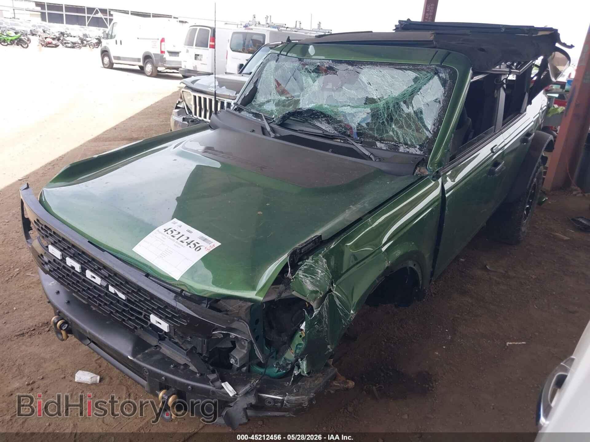 2022 FORD BRONCO - VIN: 1FMEE5DP7NLB16695 - Фото 2
