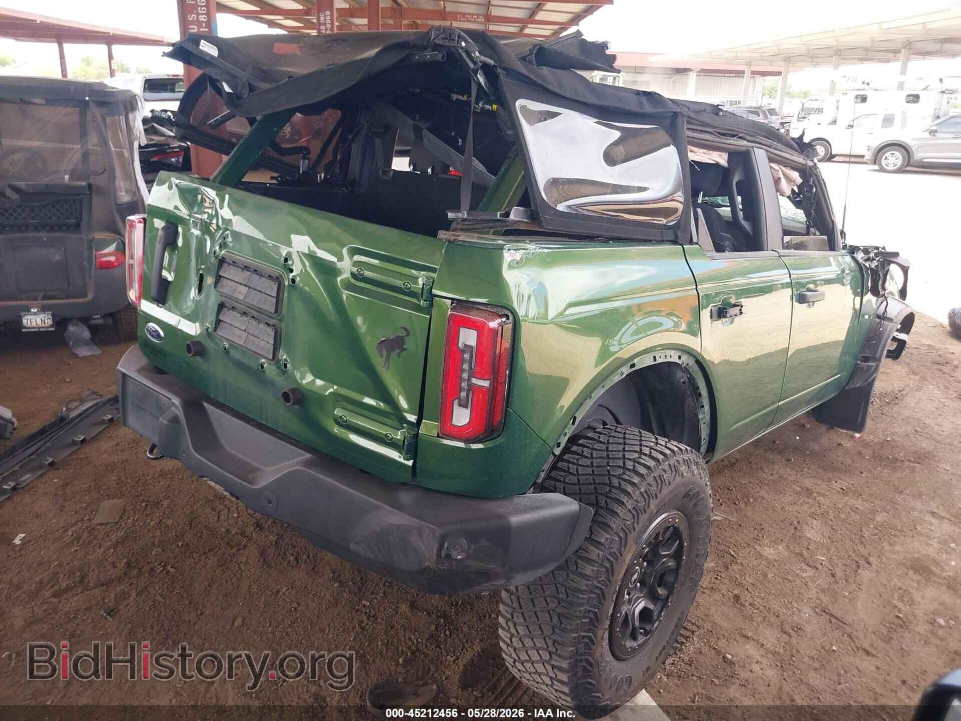 2022 FORD BRONCO - VIN: 1FMEE5DP7NLB16695 - Фото 4
