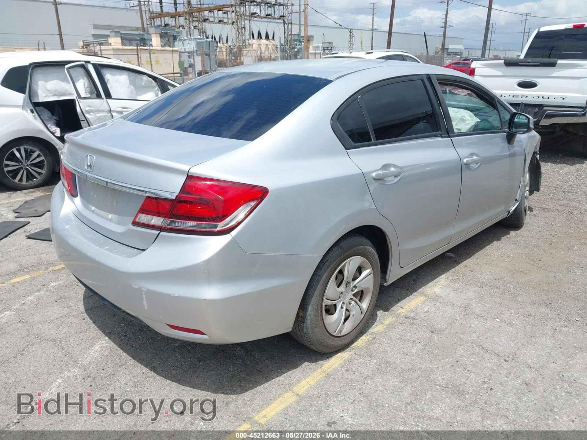 2013 HONDA CIVIC - VIN: 19XFB2F55DE232755 - Фото 4