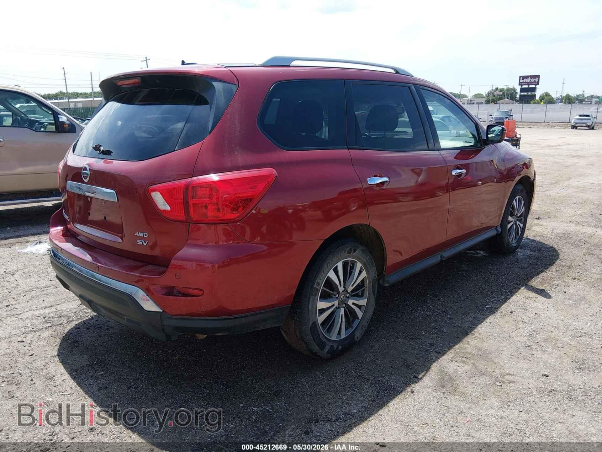2017 NISSAN PATHFINDER - VIN: 5N1DR2MM9HC606628 - Фото 4