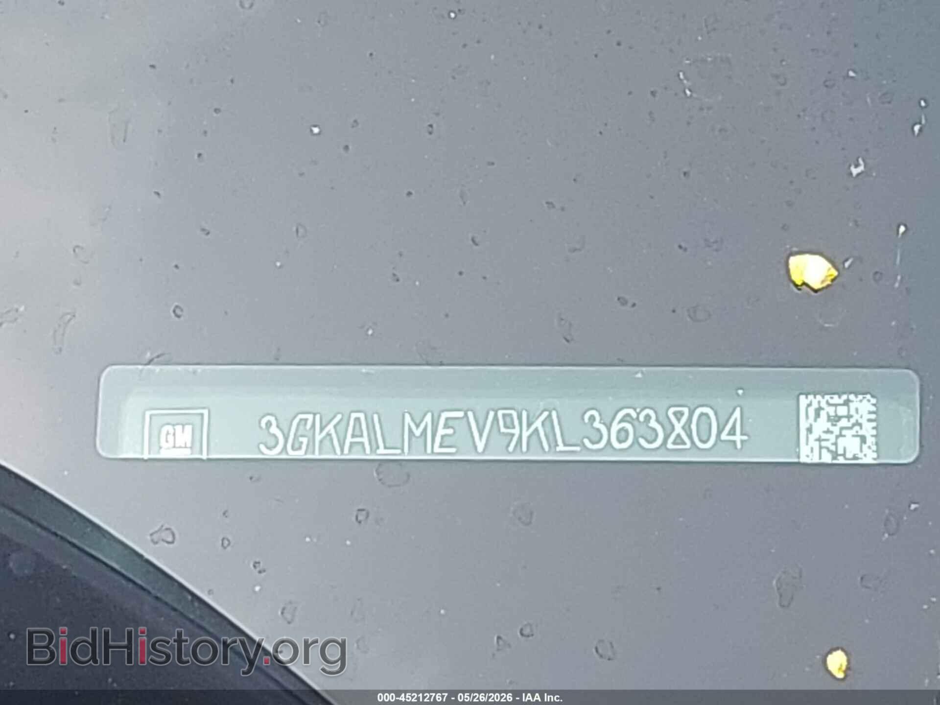 2019 GMC TERRAIN - VIN: 3GKALMEV9KL363804 - Фото 9