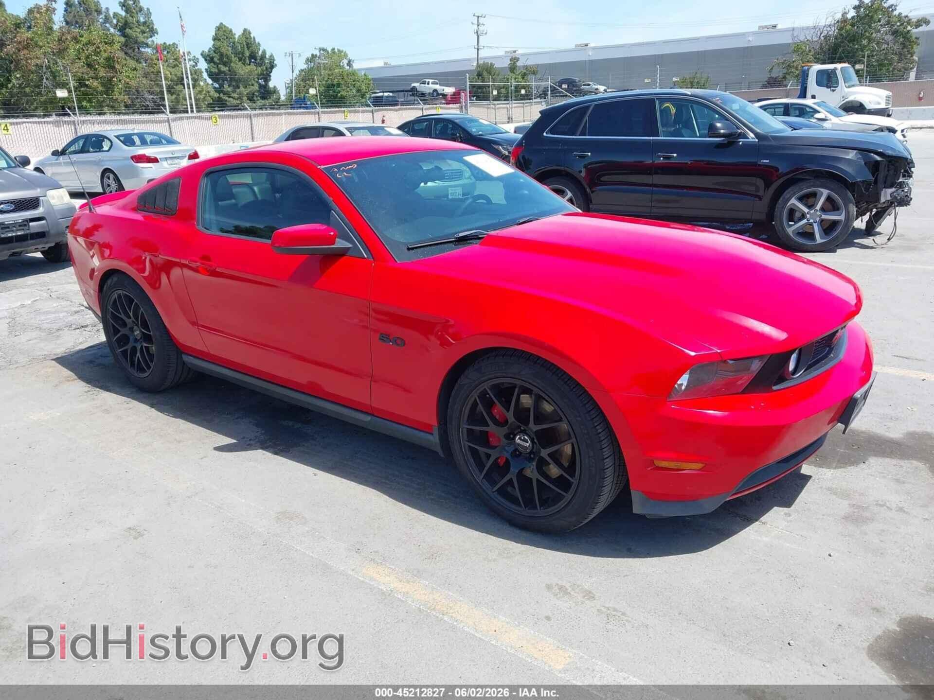 Photo 1ZVBP8CF3C5261288 - FORD MUSTANG 2012