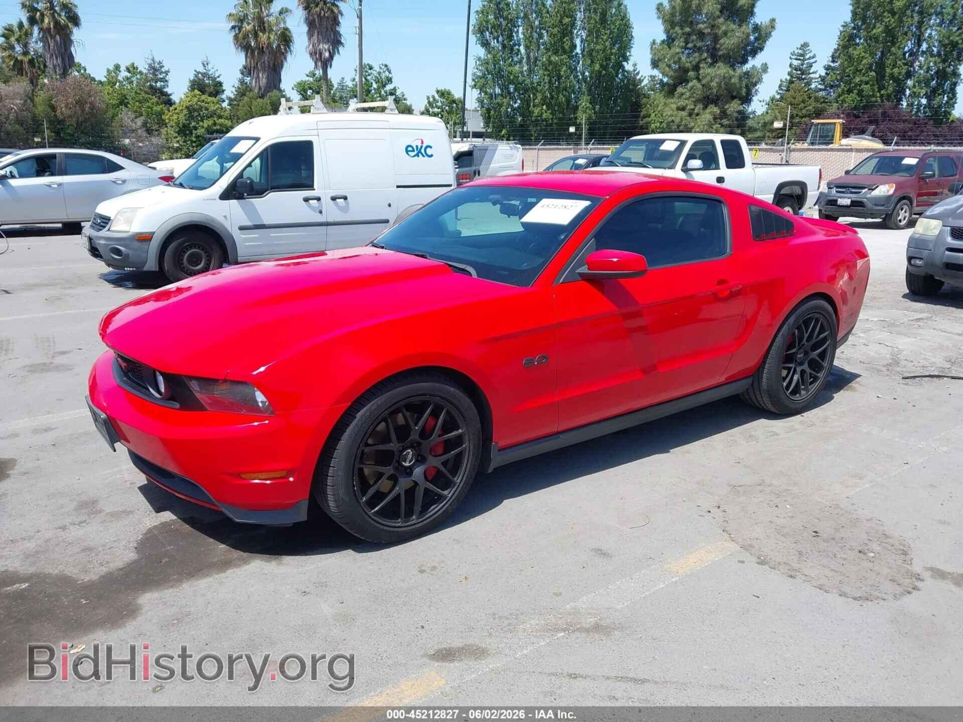 2012 FORD MUSTANG - VIN: 1ZVBP8CF3C5261288 - Photo 2