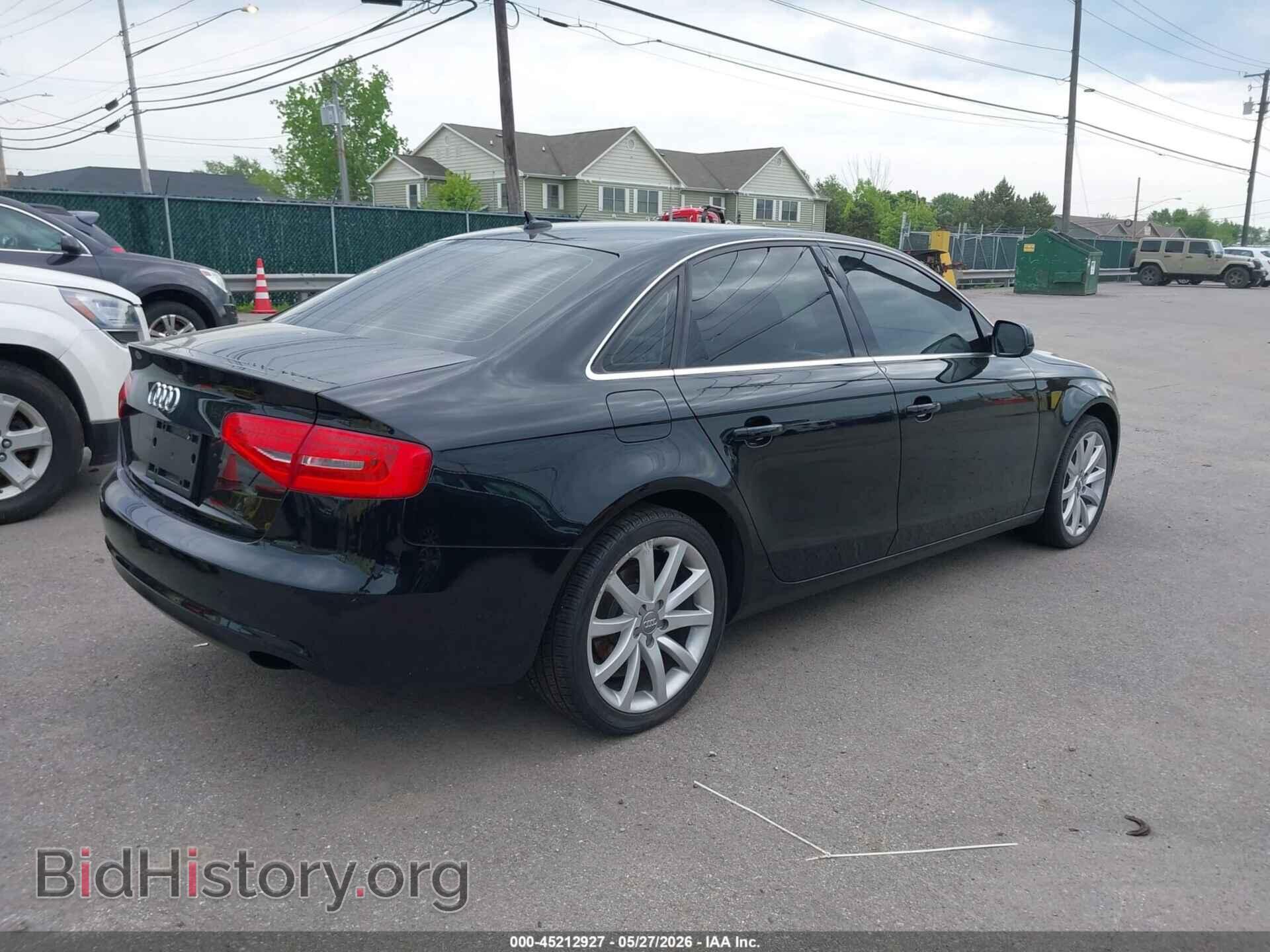 2013 AUDI A4 - VIN: WAUFFAFL0DN035627 - Фото 4