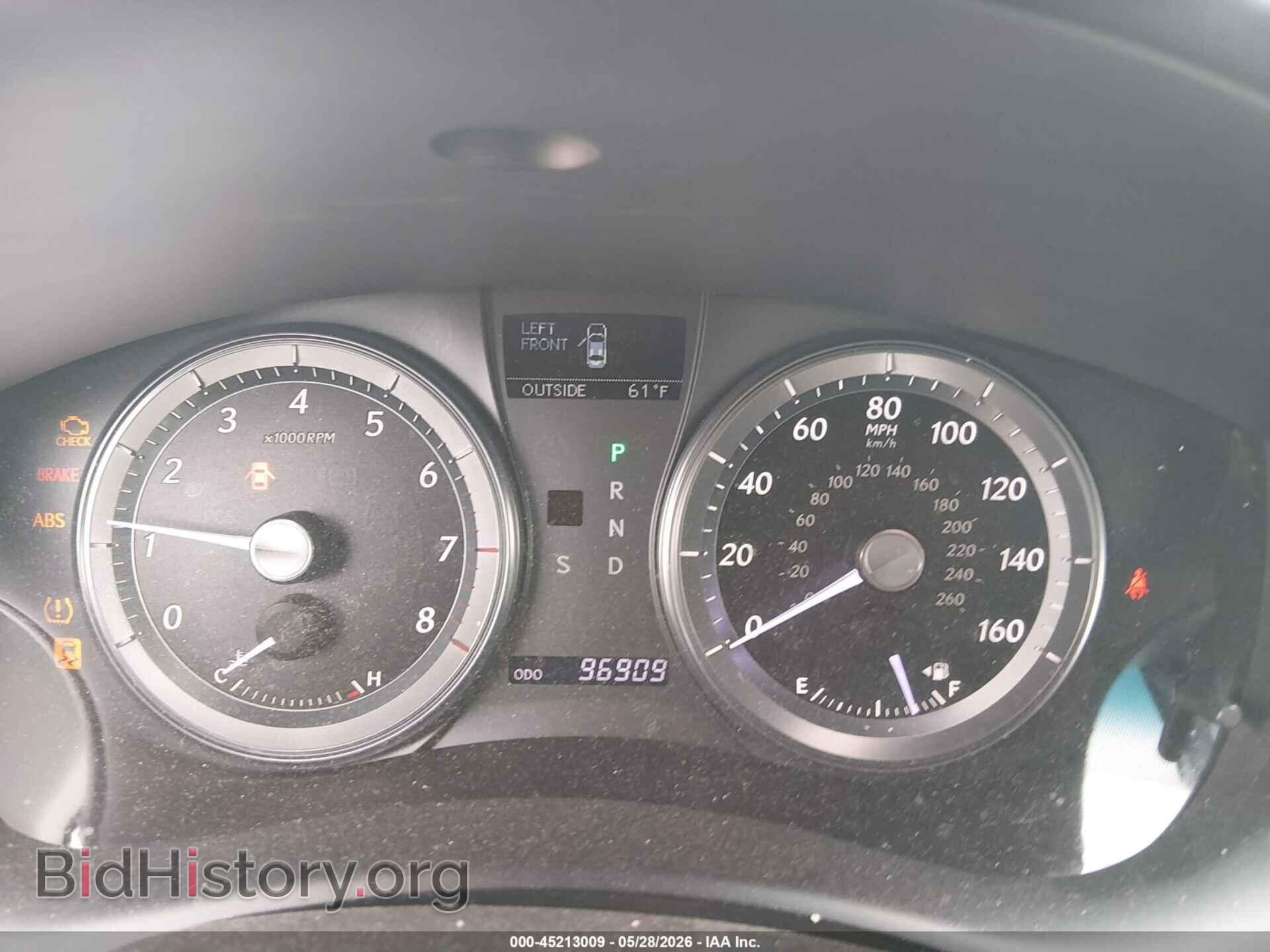 2010 LEXUS ES 350 - VIN: JTHBK1EG1A2389265 - Фото 7