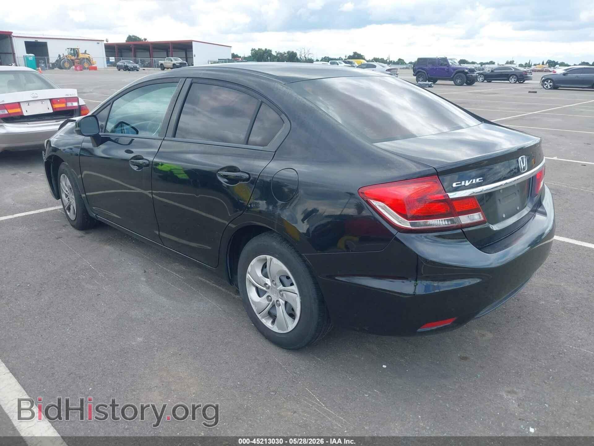 2013 HONDA CIVIC - VIN: 19XFB2F56DE239794 - Фото 3
