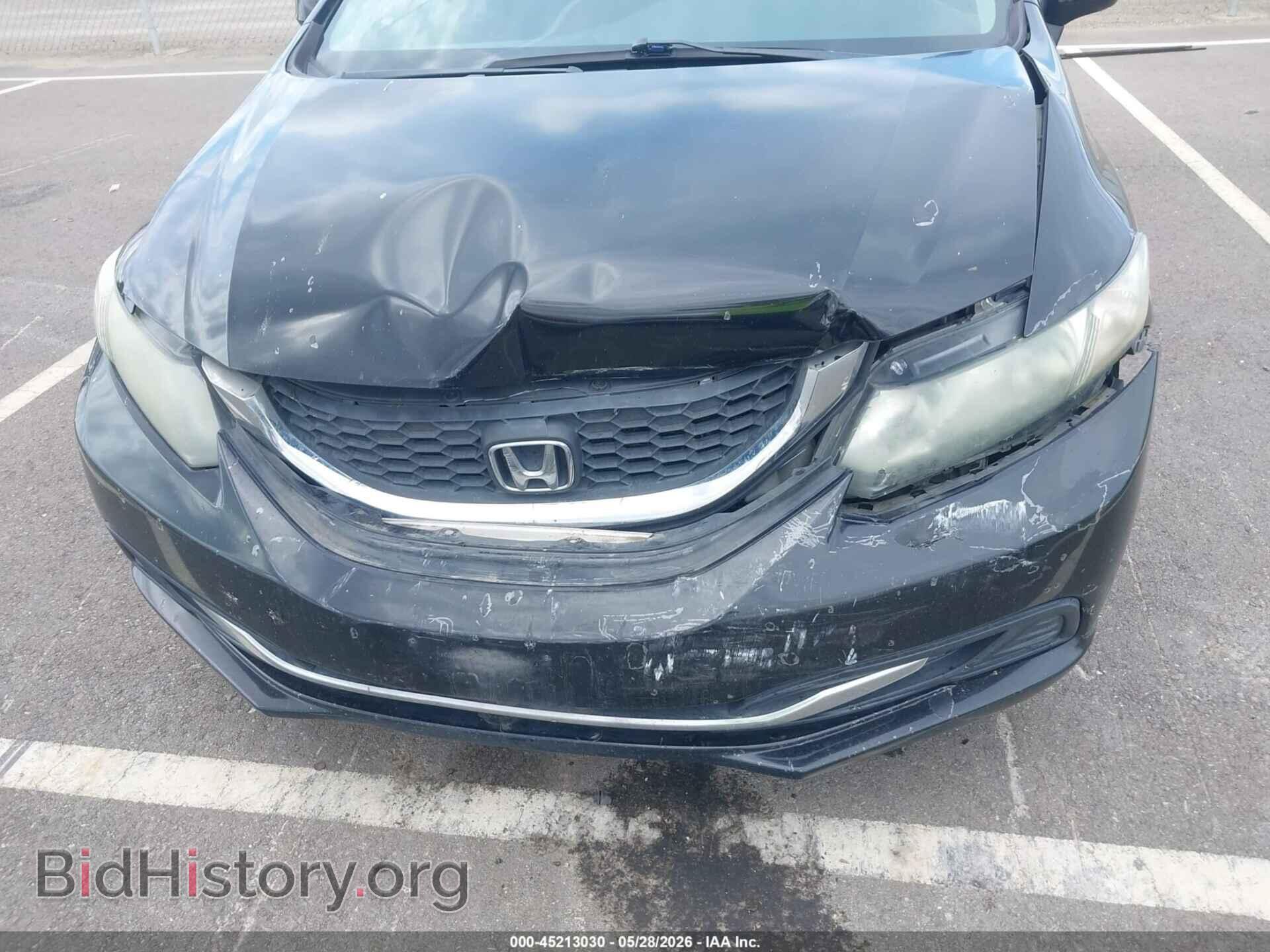 2013 HONDA CIVIC - VIN: 19XFB2F56DE239794 - Фото 6