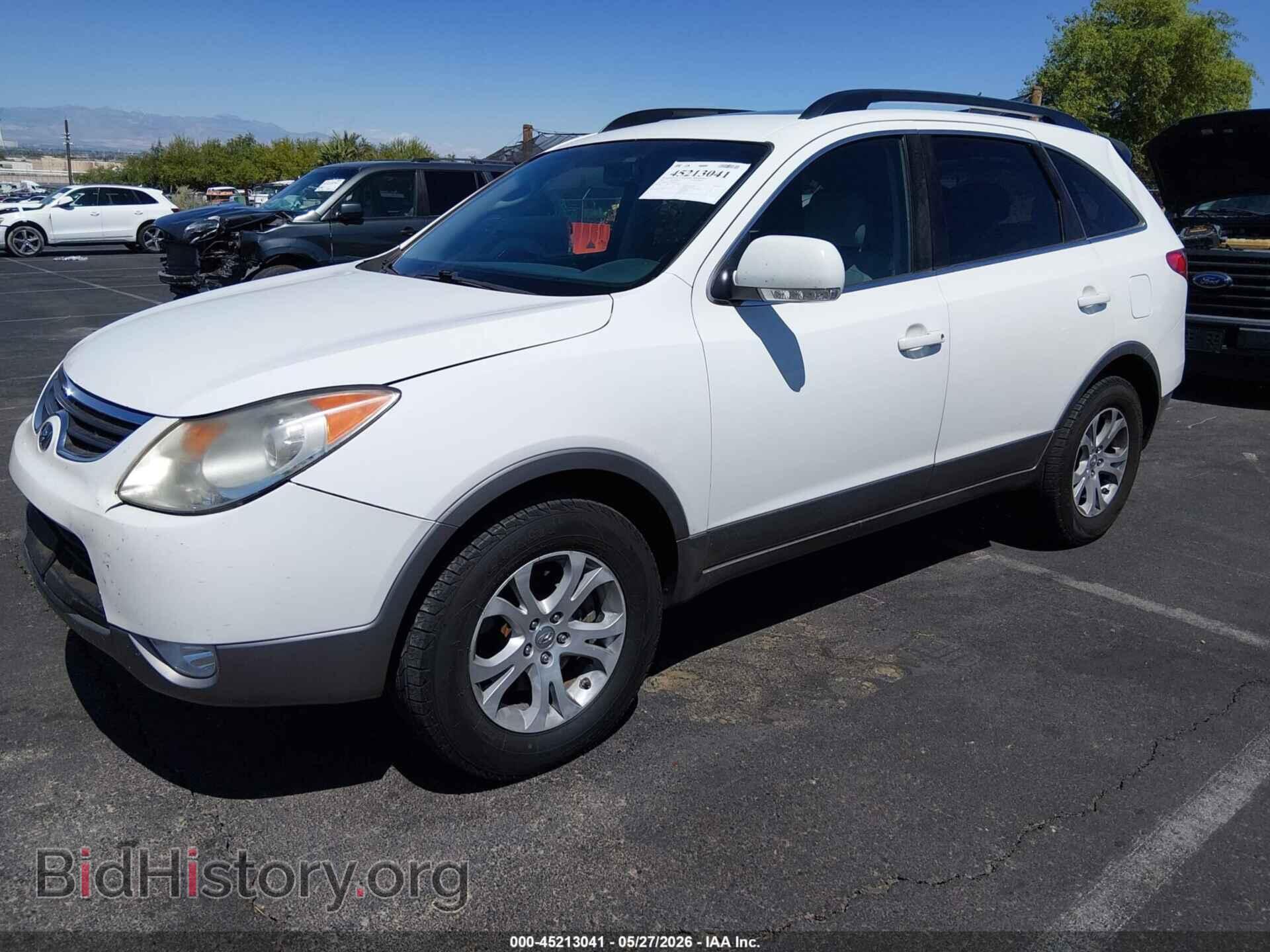 2012 HYUNDAI VERACRUZ - VIN: KM8NU4CC9CU186721 - Фото 2