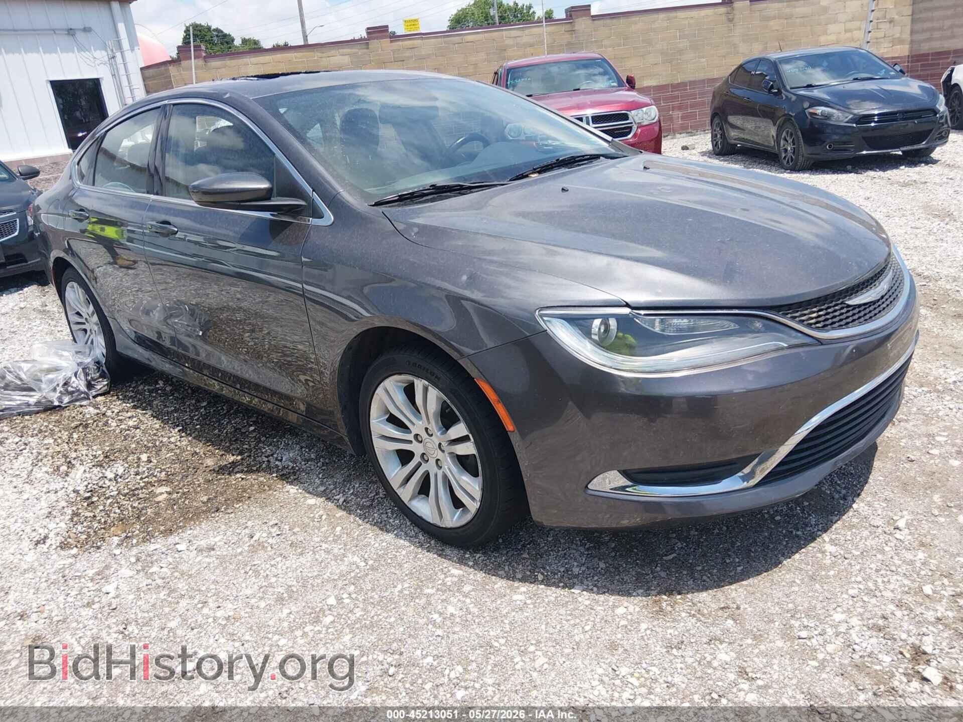 Photo 1C3CCCAB0FN601866 - CHRYSLER 200 2015