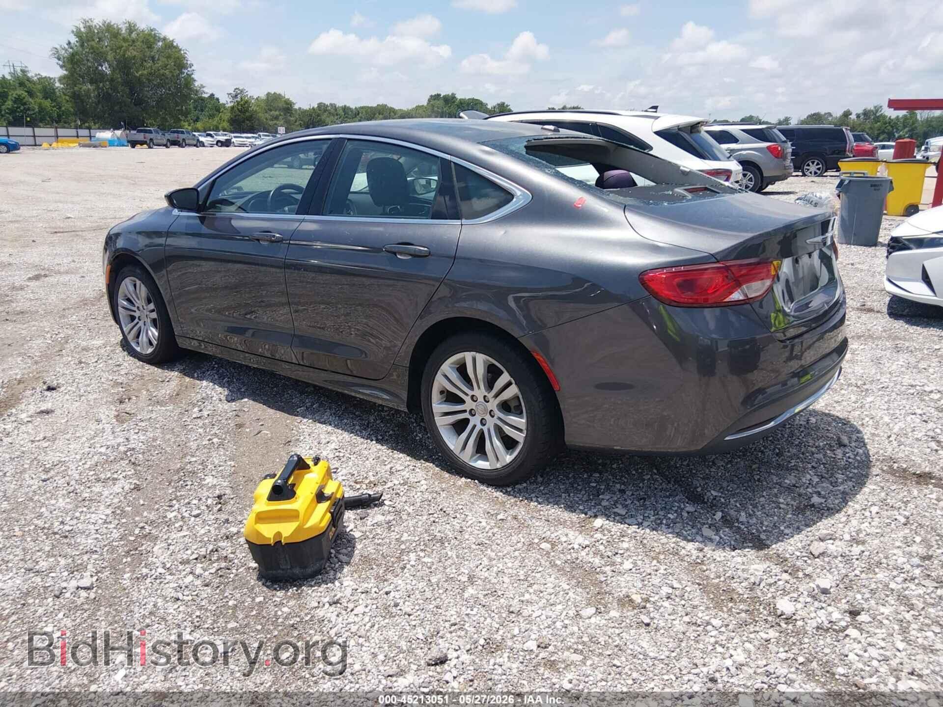 2015 CHRYSLER 200 - VIN: 1C3CCCAB0FN601866 - Photo 3