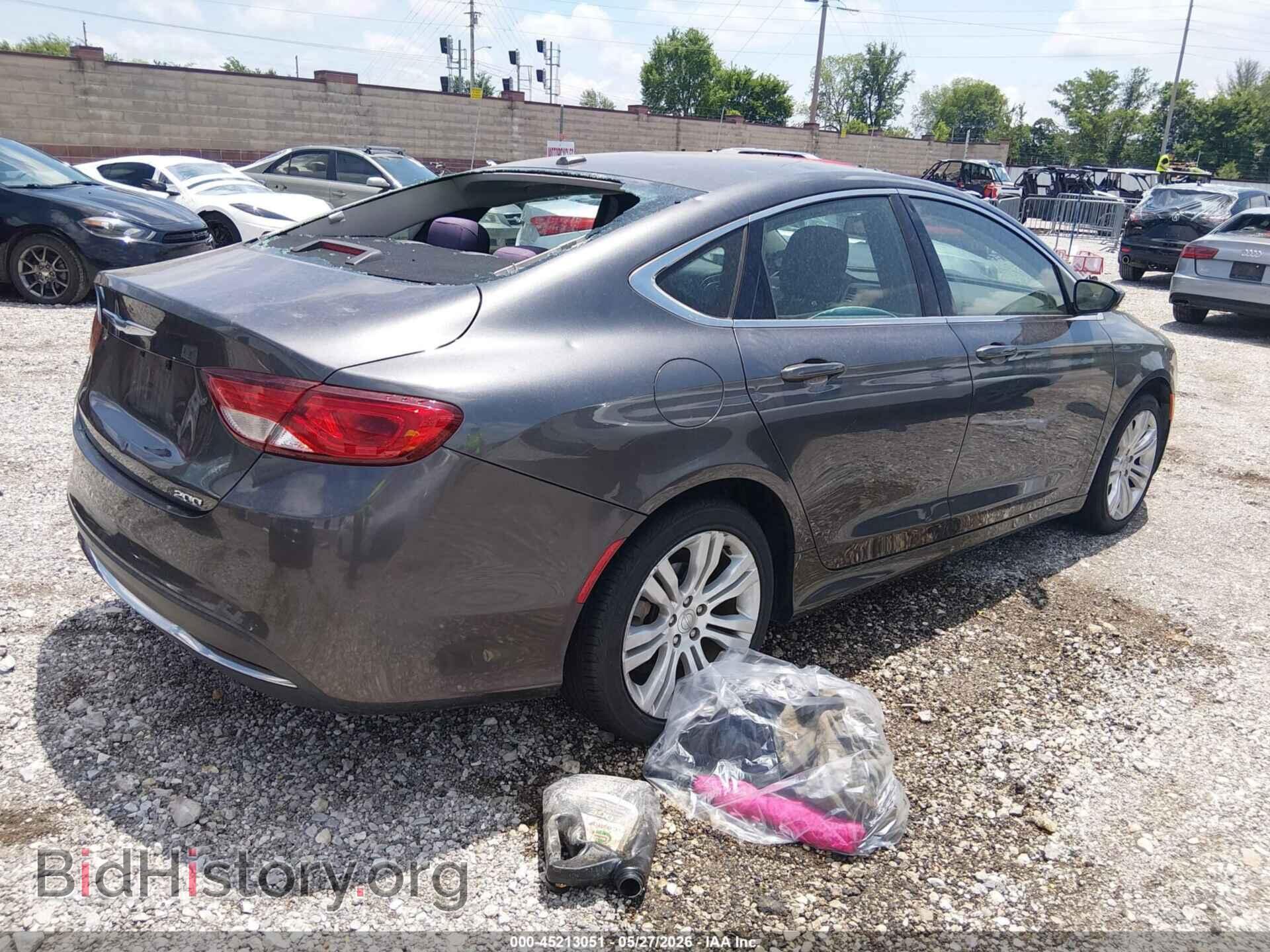 2015 CHRYSLER 200 - VIN: 1C3CCCAB0FN601866 - Photo 4