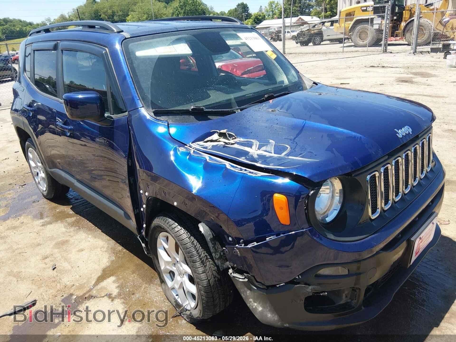 Фотография ZACCJBBBXJPJ48945 - JEEP RENEGADE 2018