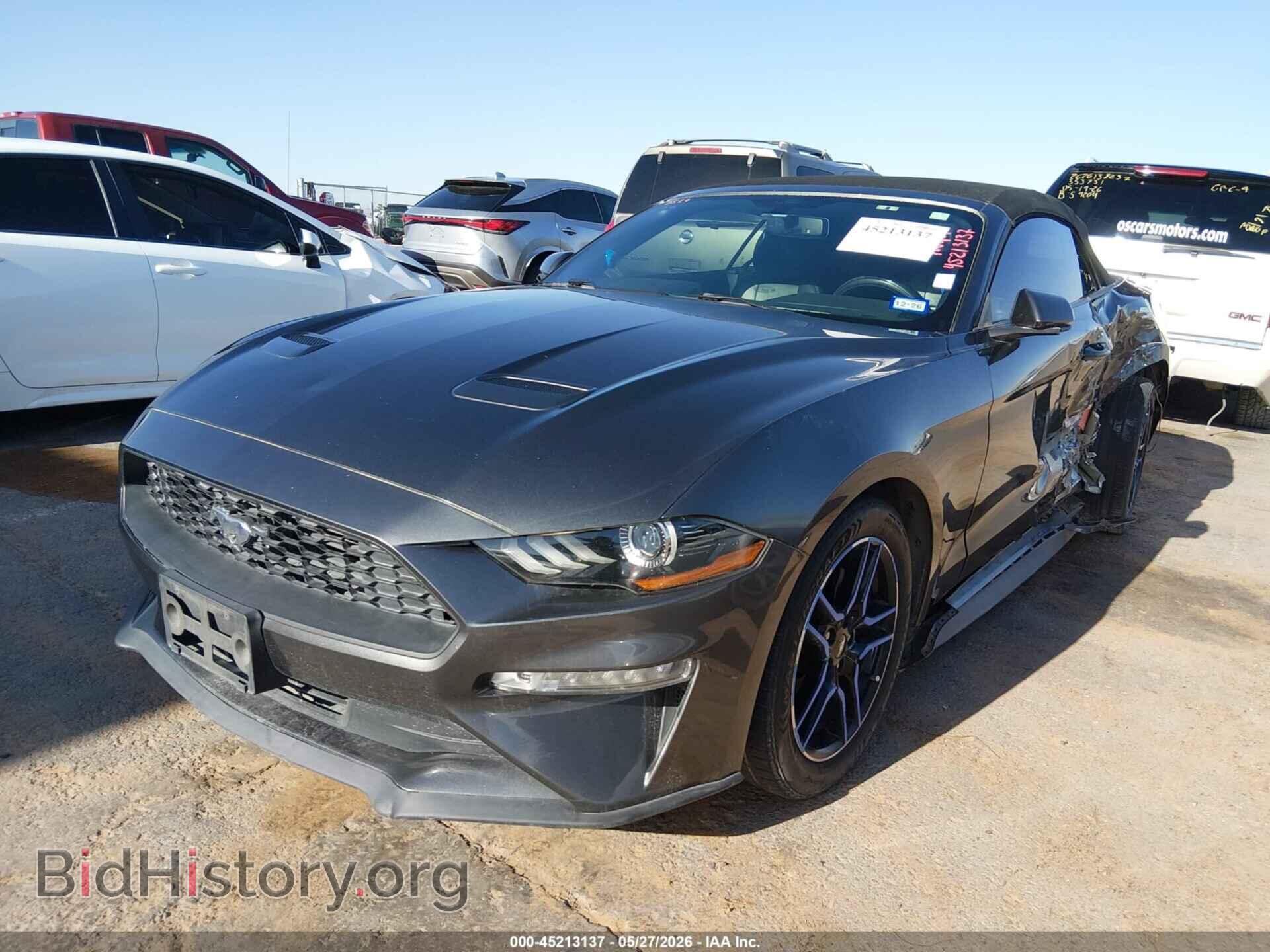2018 FORD MUSTANG - VIN: 1FATP8UH1J5110122 - Фото 2