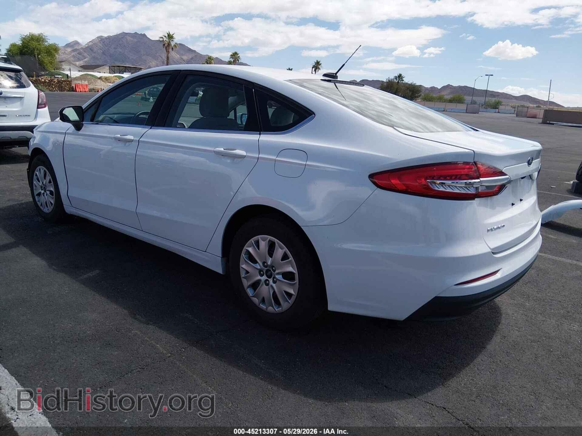 2019 FORD FUSION - VIN: 3FA6P0G77KR284471 - Фото 3
