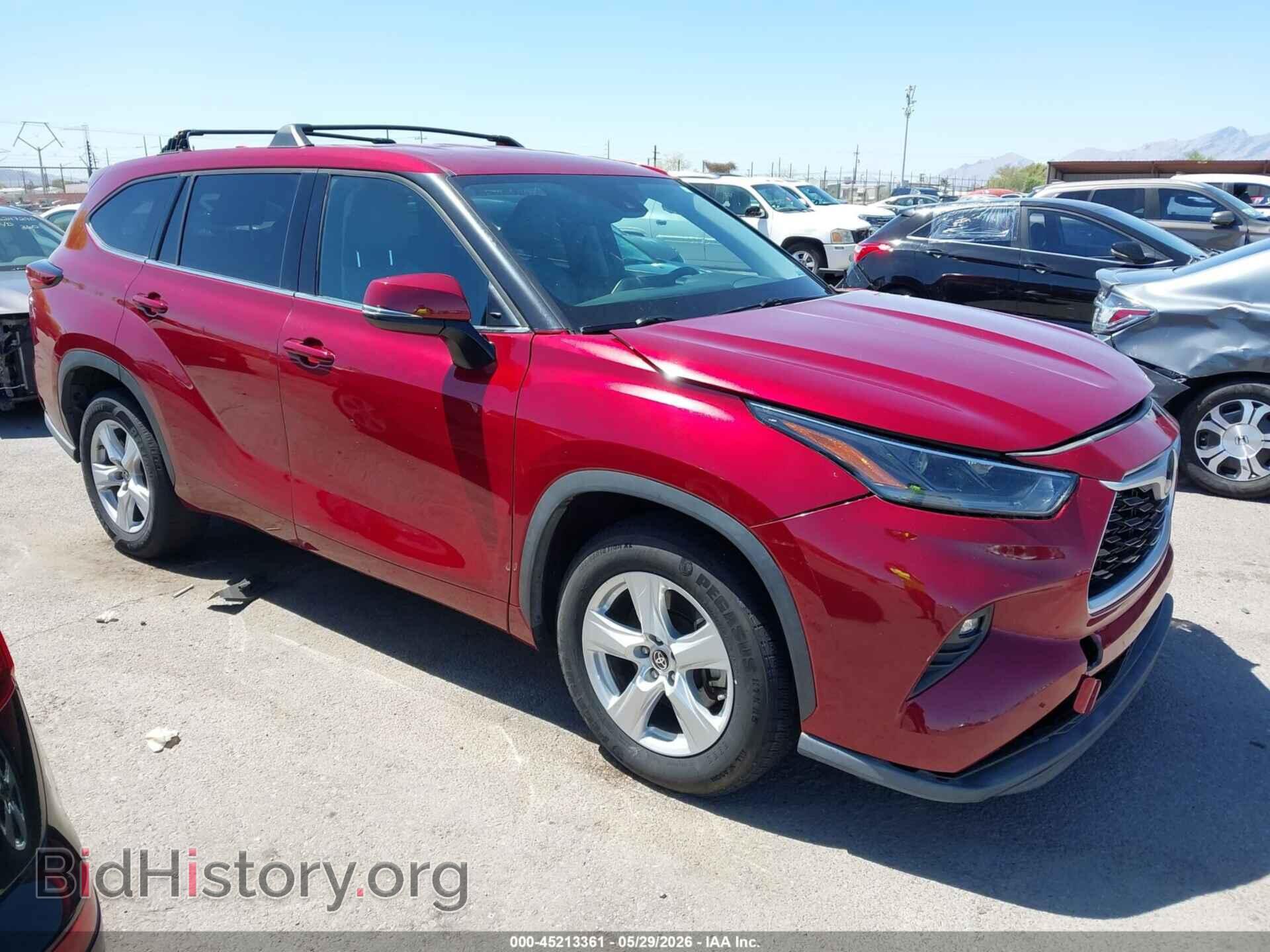 Photo 5TDZZRAH2MS044302 - TOYOTA HIGHLANDER 2021