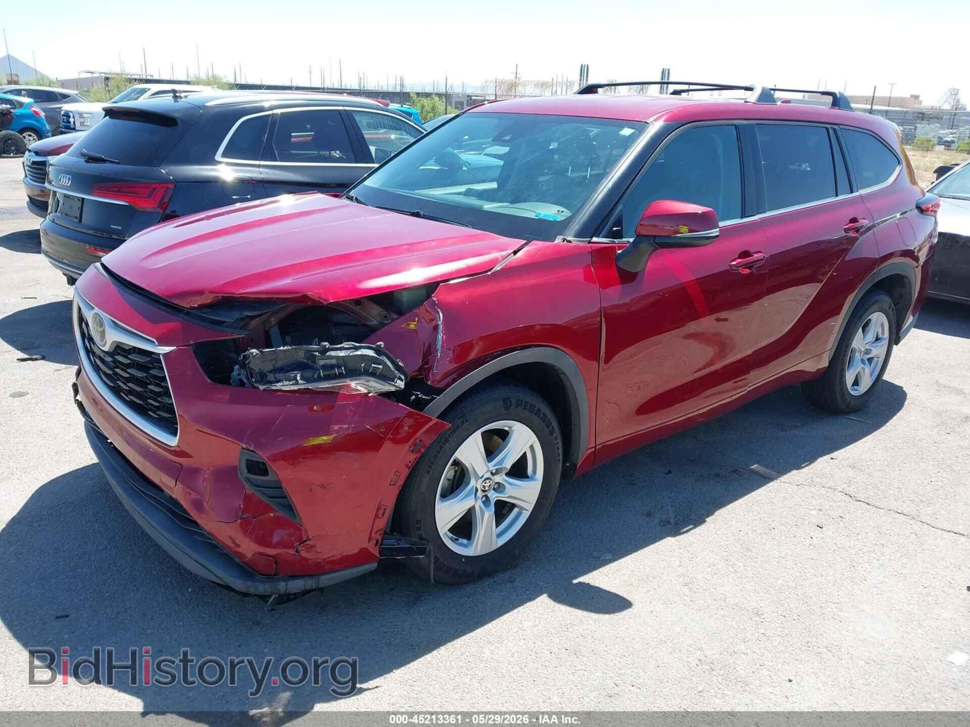 2021 TOYOTA HIGHLANDER - VIN: 5TDZZRAH2MS044302 - Photo 2