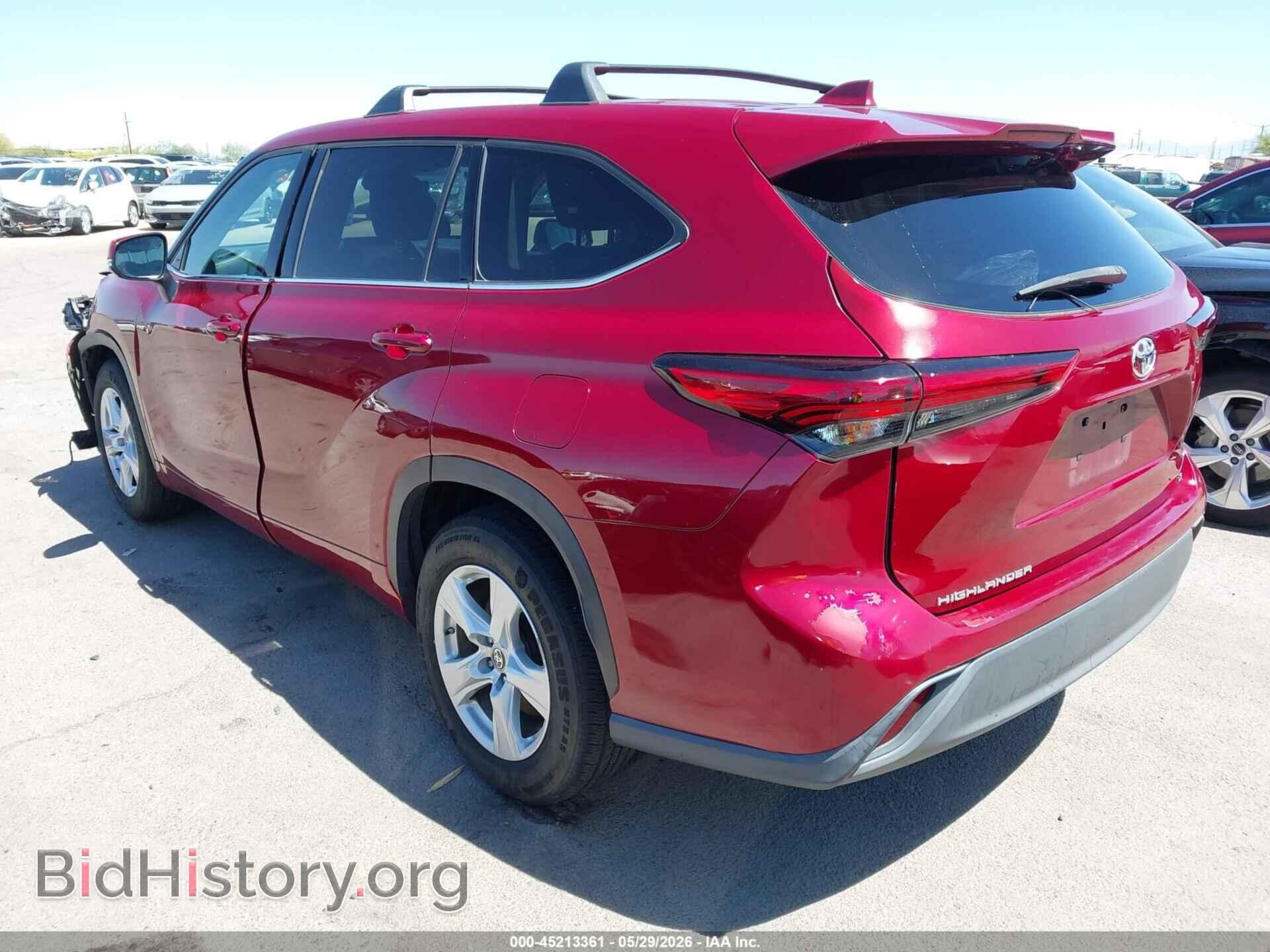 2021 TOYOTA HIGHLANDER - VIN: 5TDZZRAH2MS044302 - Photo 3