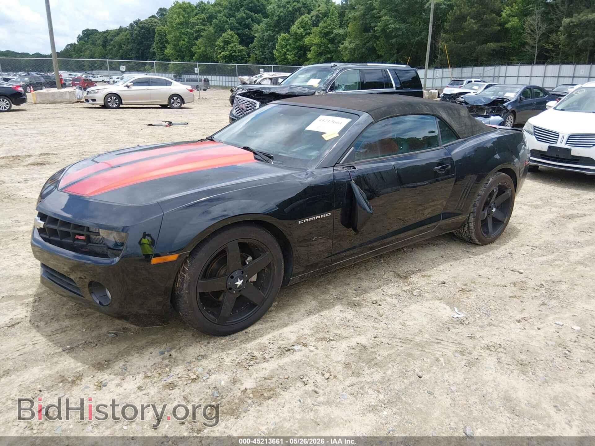 2011 CHEVROLET CAMARO - VIN: 2G1FC3DD1B9193017 - Фото 2