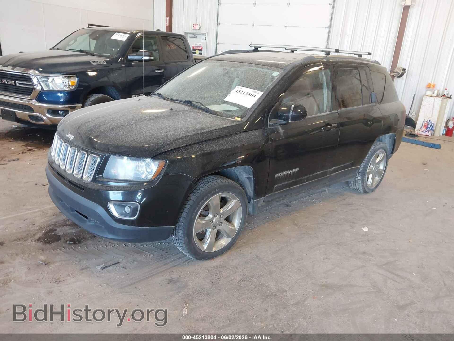 2014 JEEP COMPASS - VIN: 1C4NJDCB0ED508895 - Фото 2