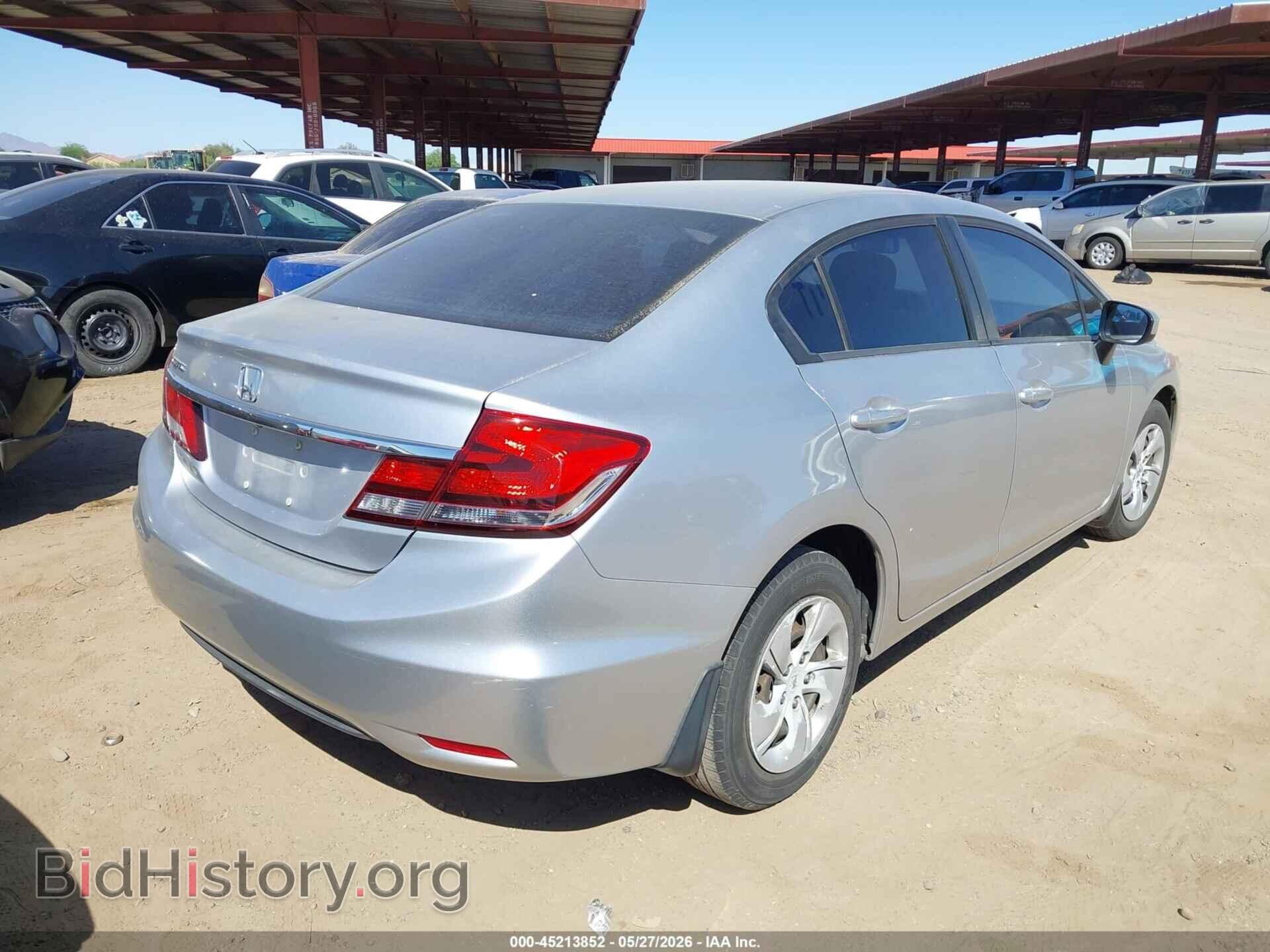2014 HONDA CIVIC - VIN: 19XFB2F54EE014582 - Фото 4