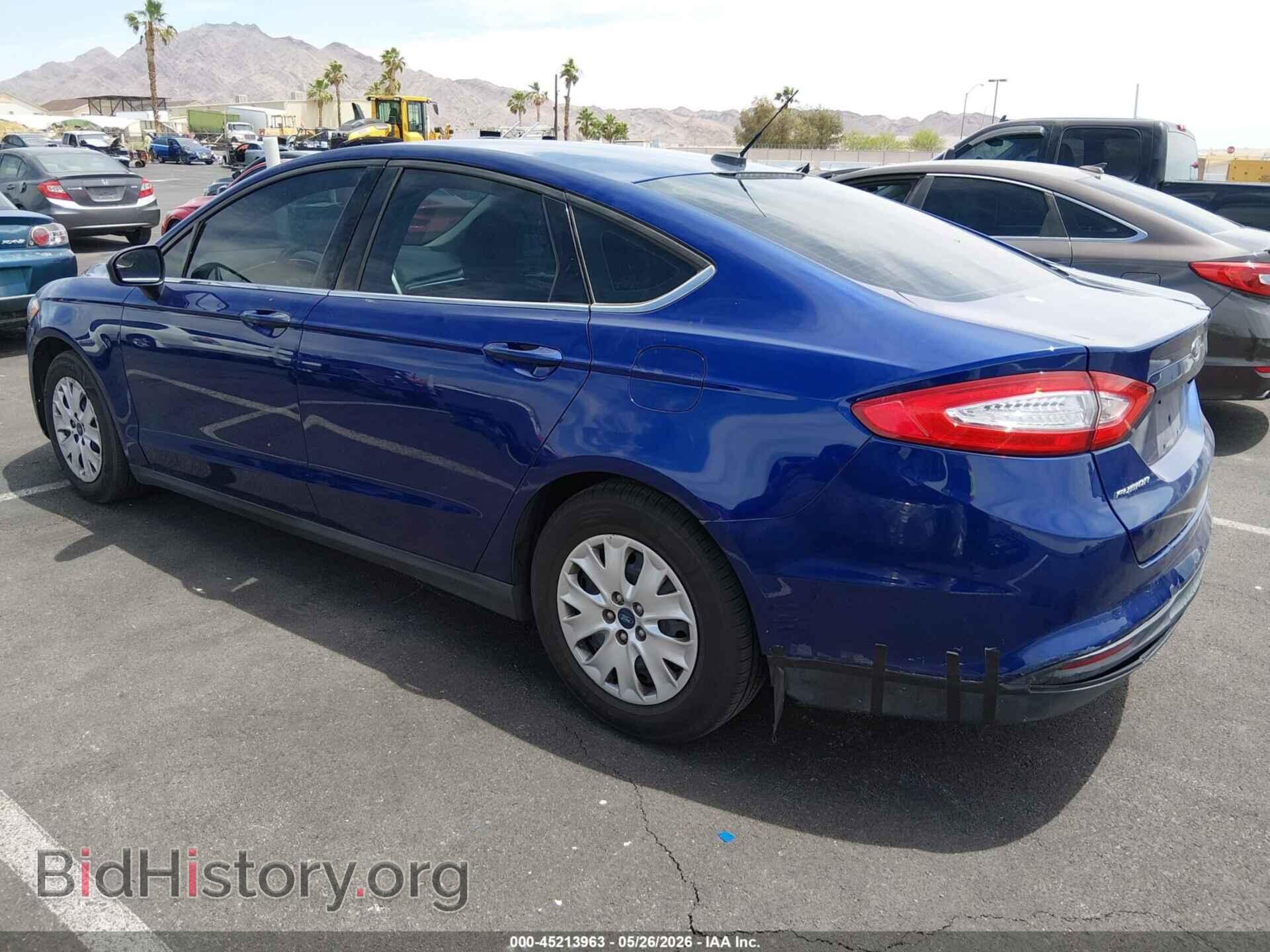 2013 FORD FUSION - VIN: 3FA6P0G71DR187883 - Фото 3