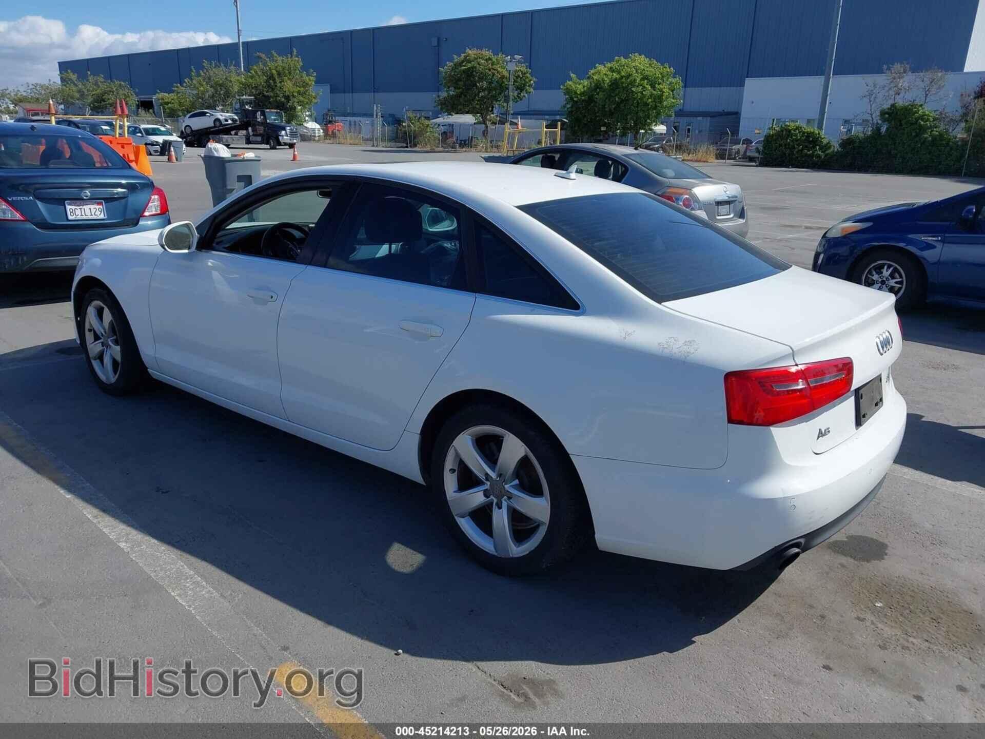 2012 AUDI A6 - VIN: WAUDFAFC3CN163690 - Фото 3