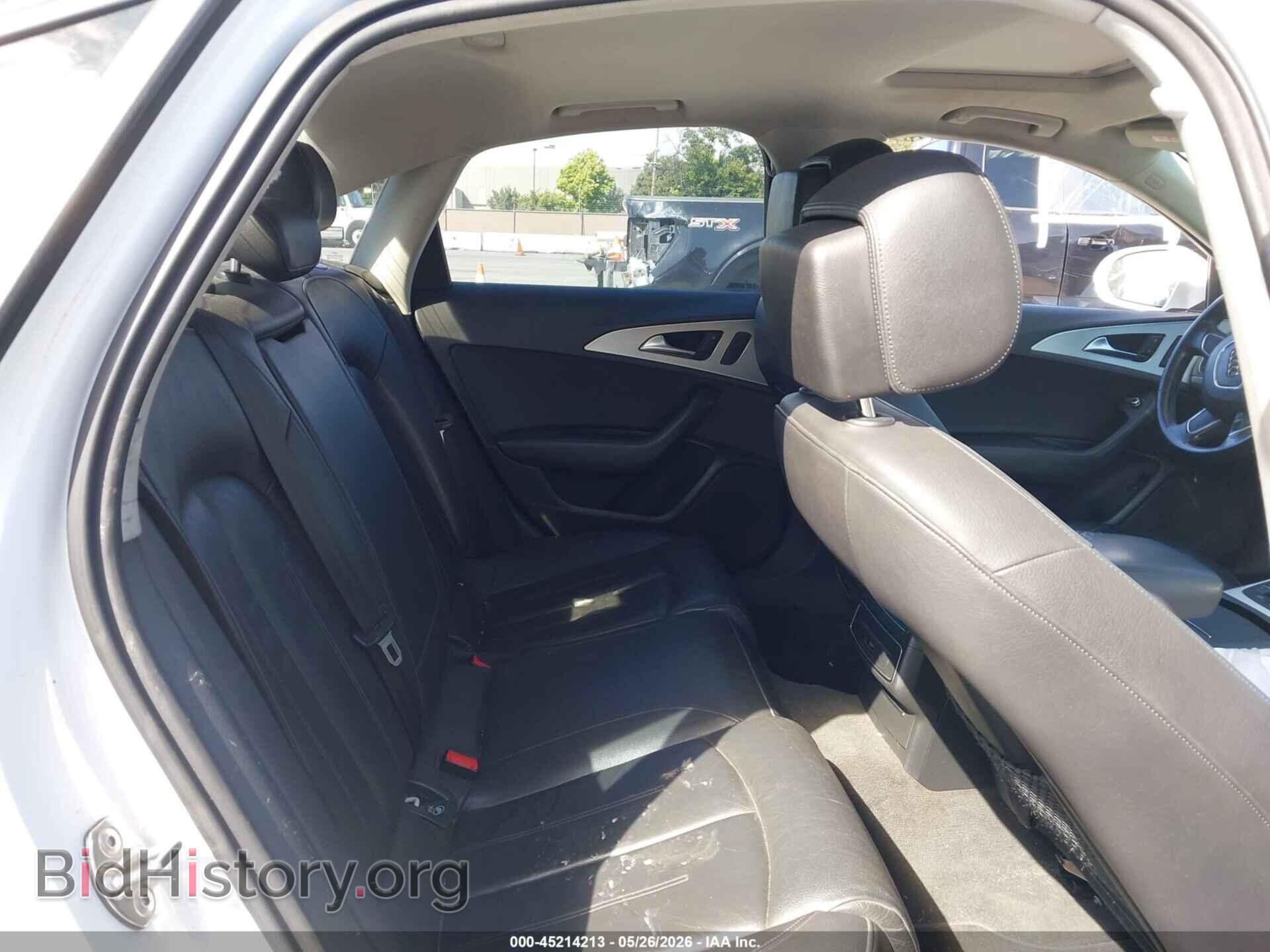 2012 AUDI A6 - VIN: WAUDFAFC3CN163690 - Фото 8