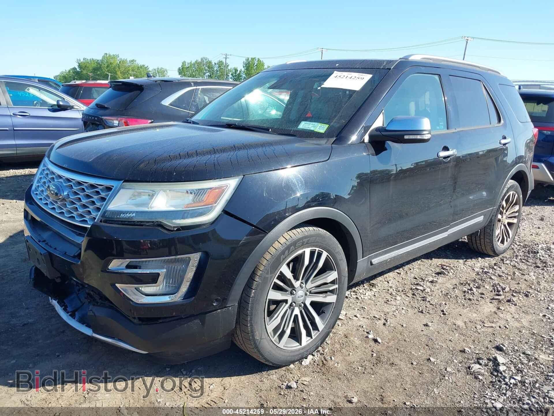 2016 FORD EXPLORER - VIN: 1FM5K8HT7GGB85075 - Фото 2