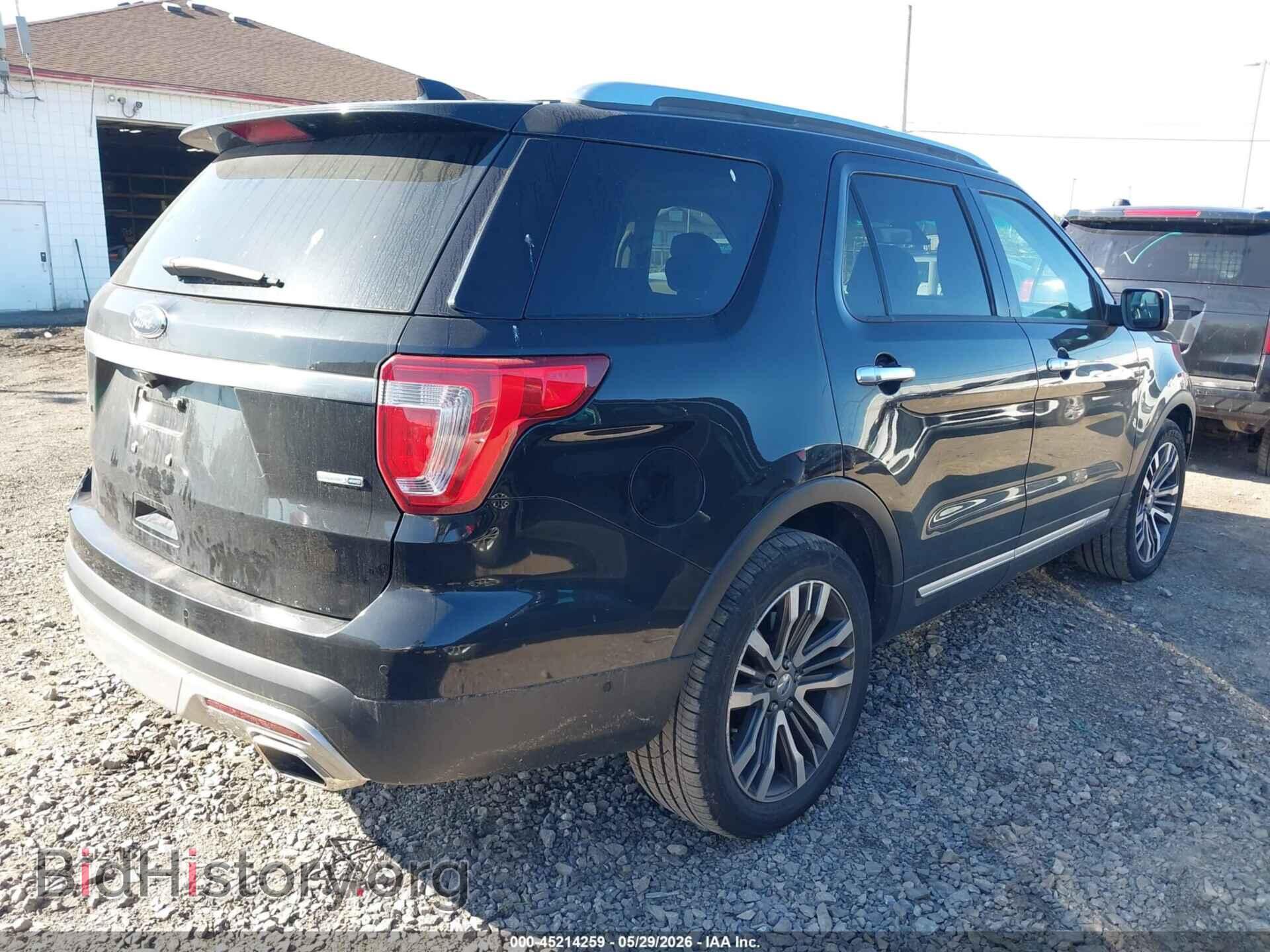 2016 FORD EXPLORER - VIN: 1FM5K8HT7GGB85075 - Фото 4